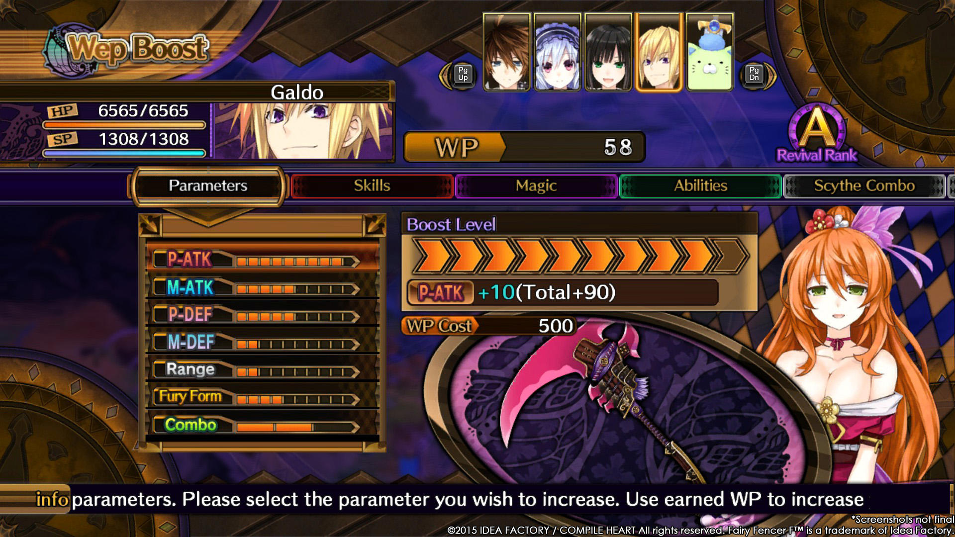 Fairy Fencer F: Ultimate Armor Pack screenshot 2