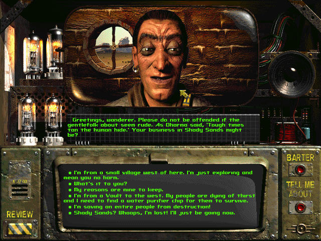 Fallout: A Post Nuclear Role Playing Game screenshot 1