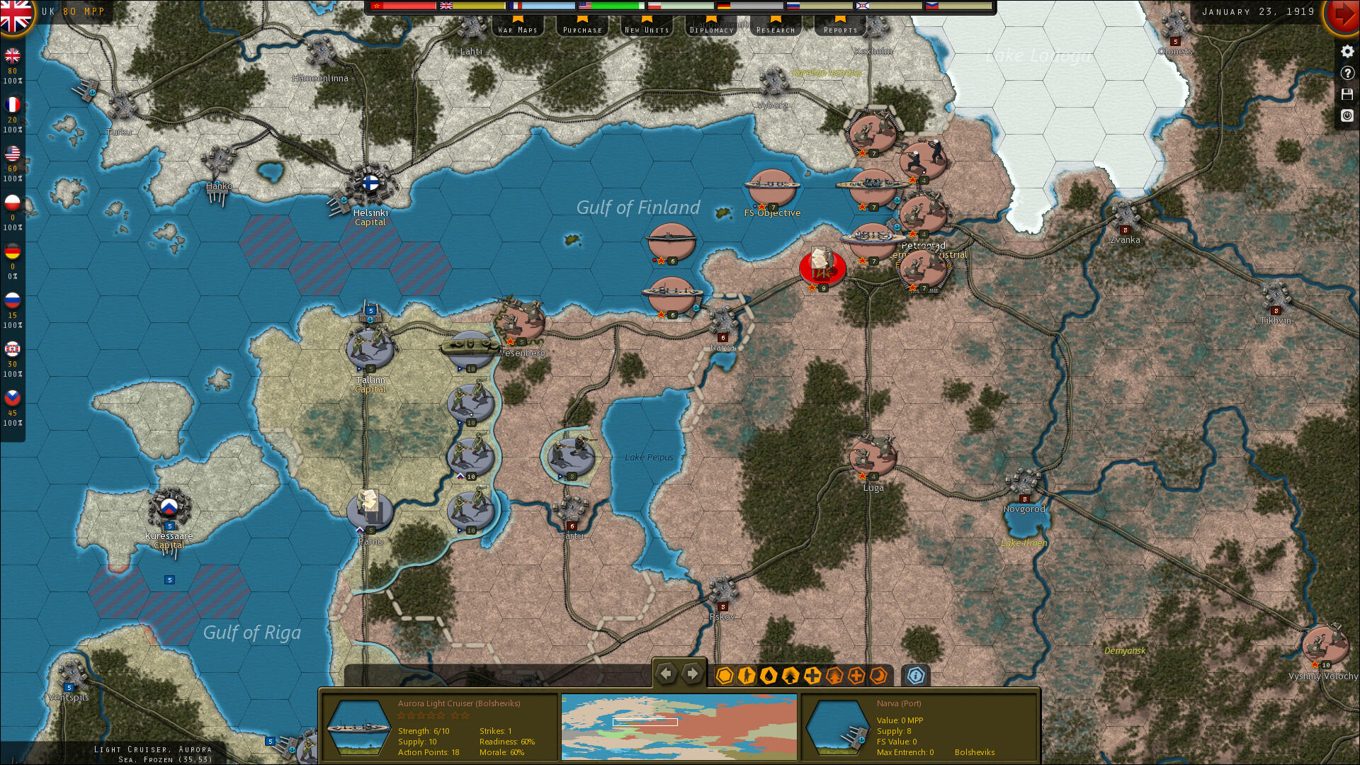 Strategic Command: World War I - Empires in Turmoil screenshot 1