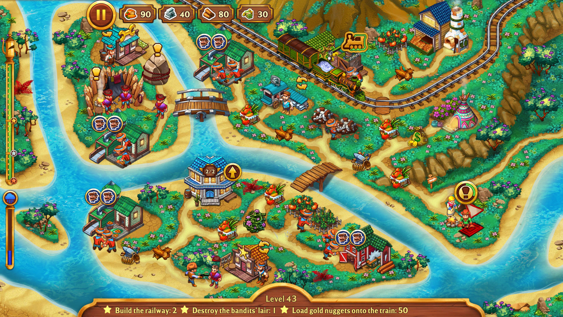 Golden Rails: Road To Klondike screenshot 1