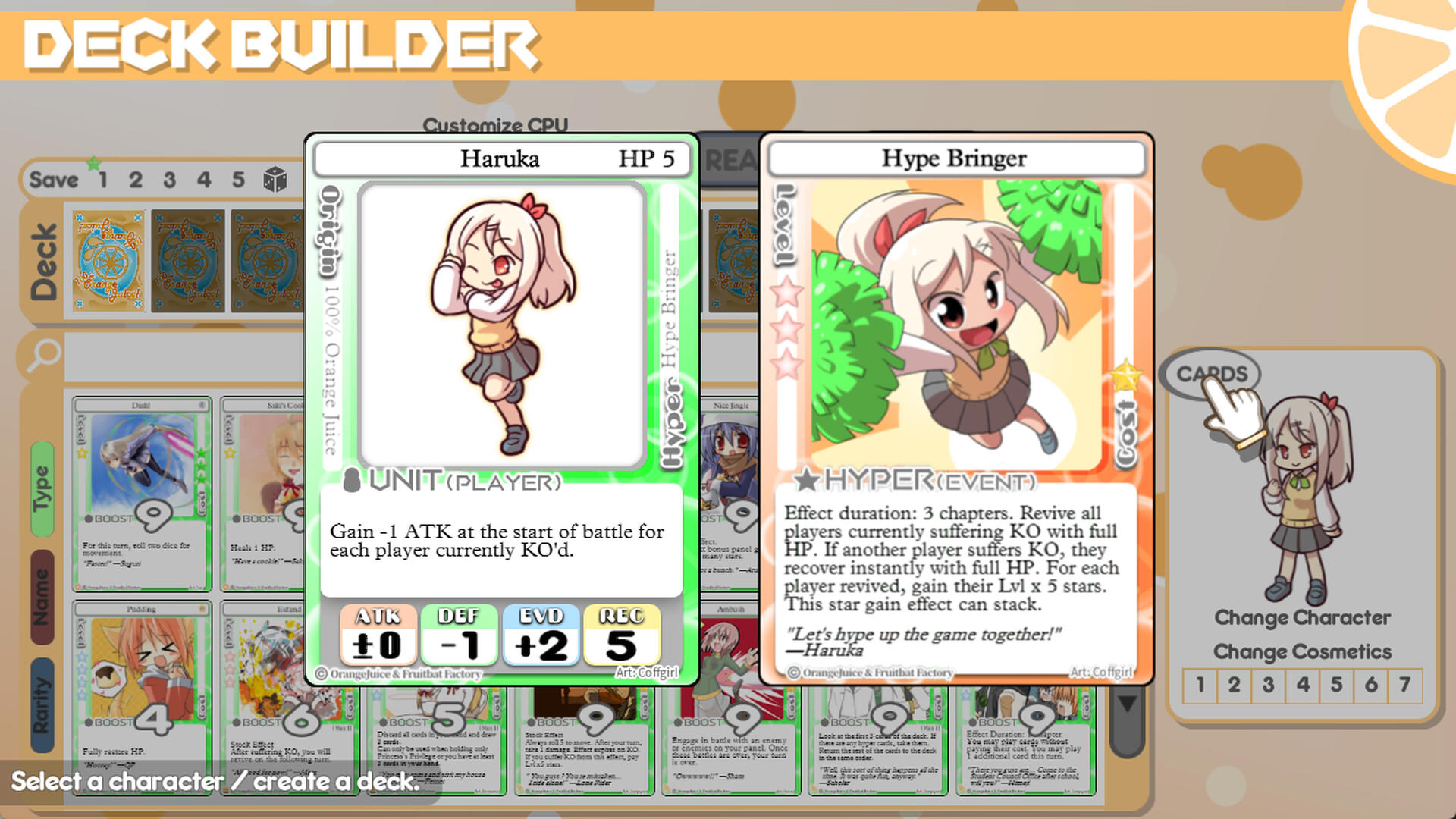 100% Orange Juice - Haruka & Kanata Character Pack screenshot 1