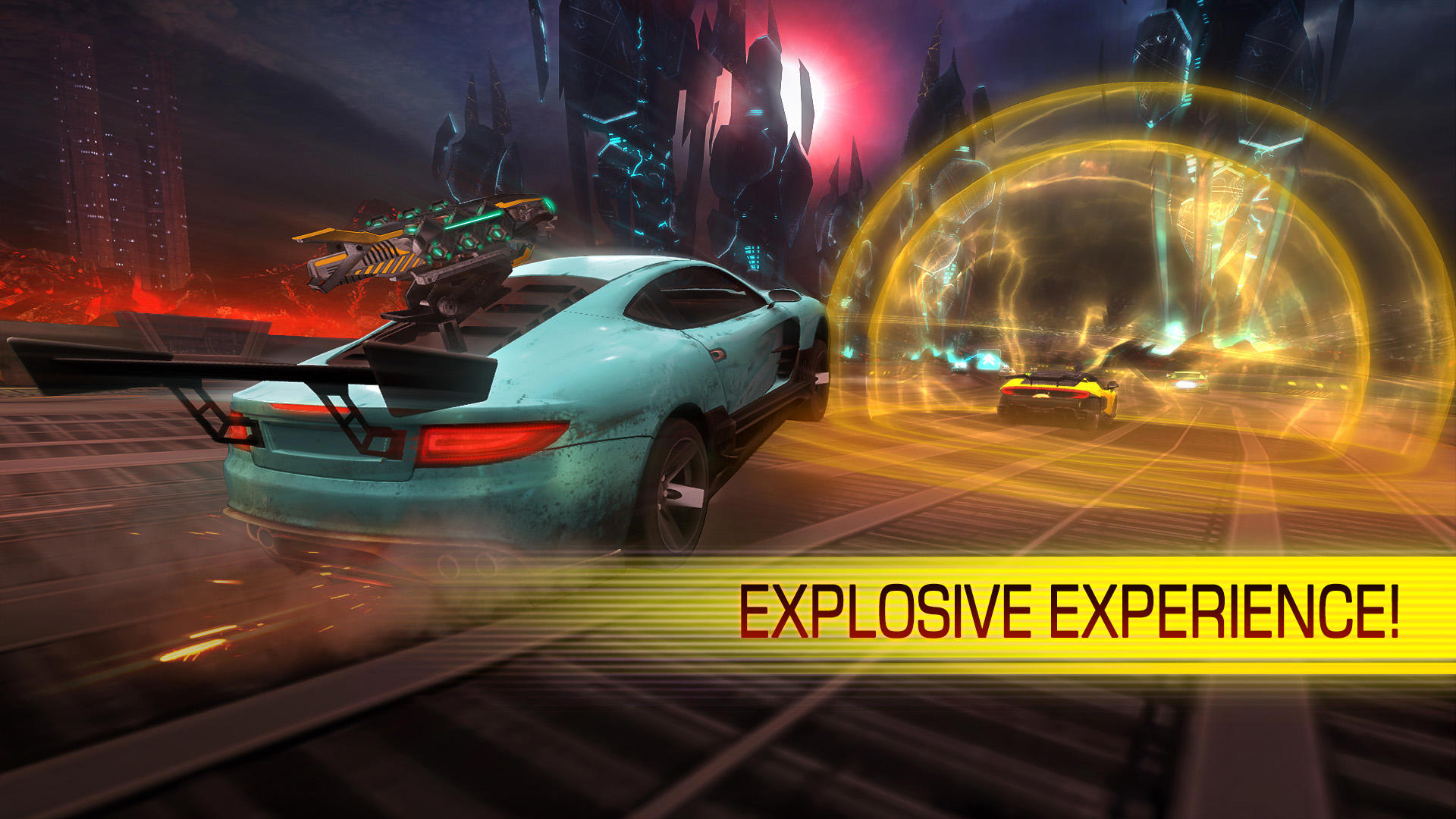 Cyberline Racing screenshot 1