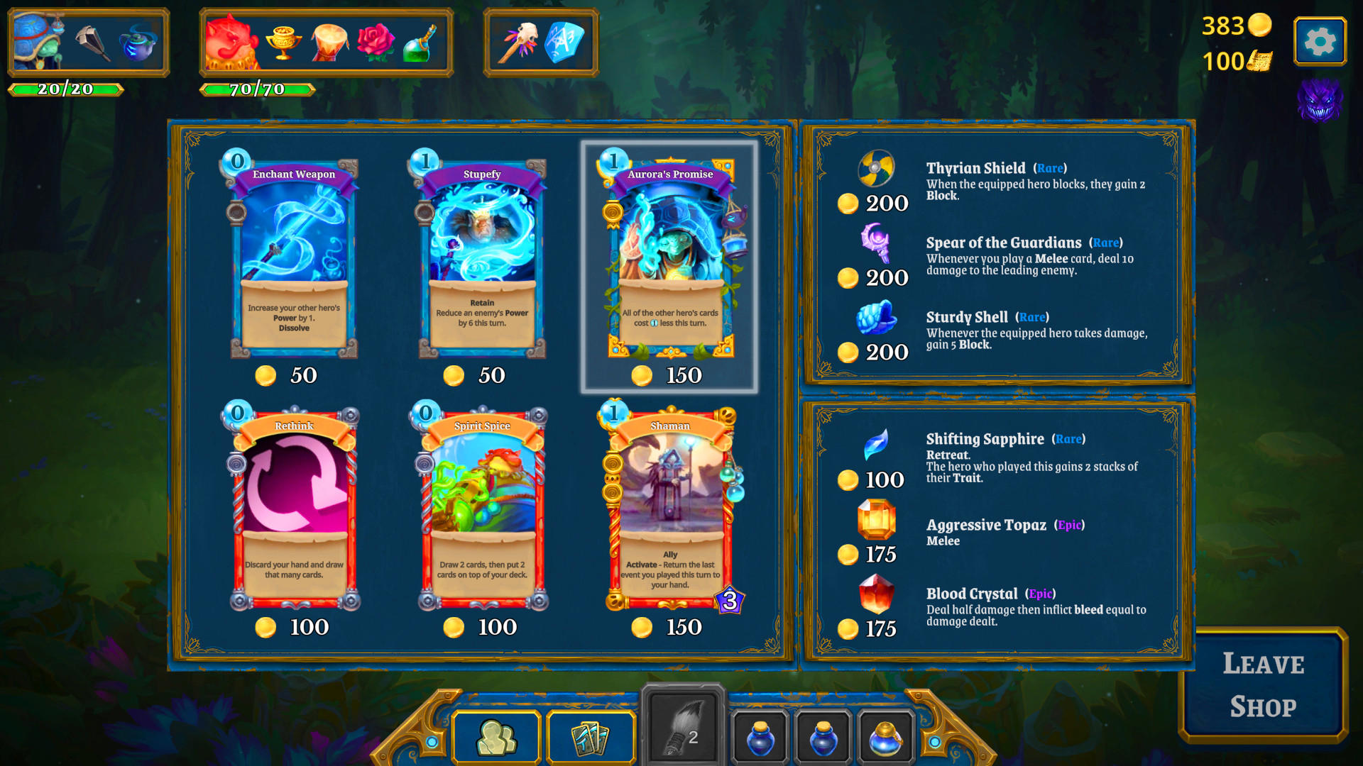 Roguebook screenshot 1