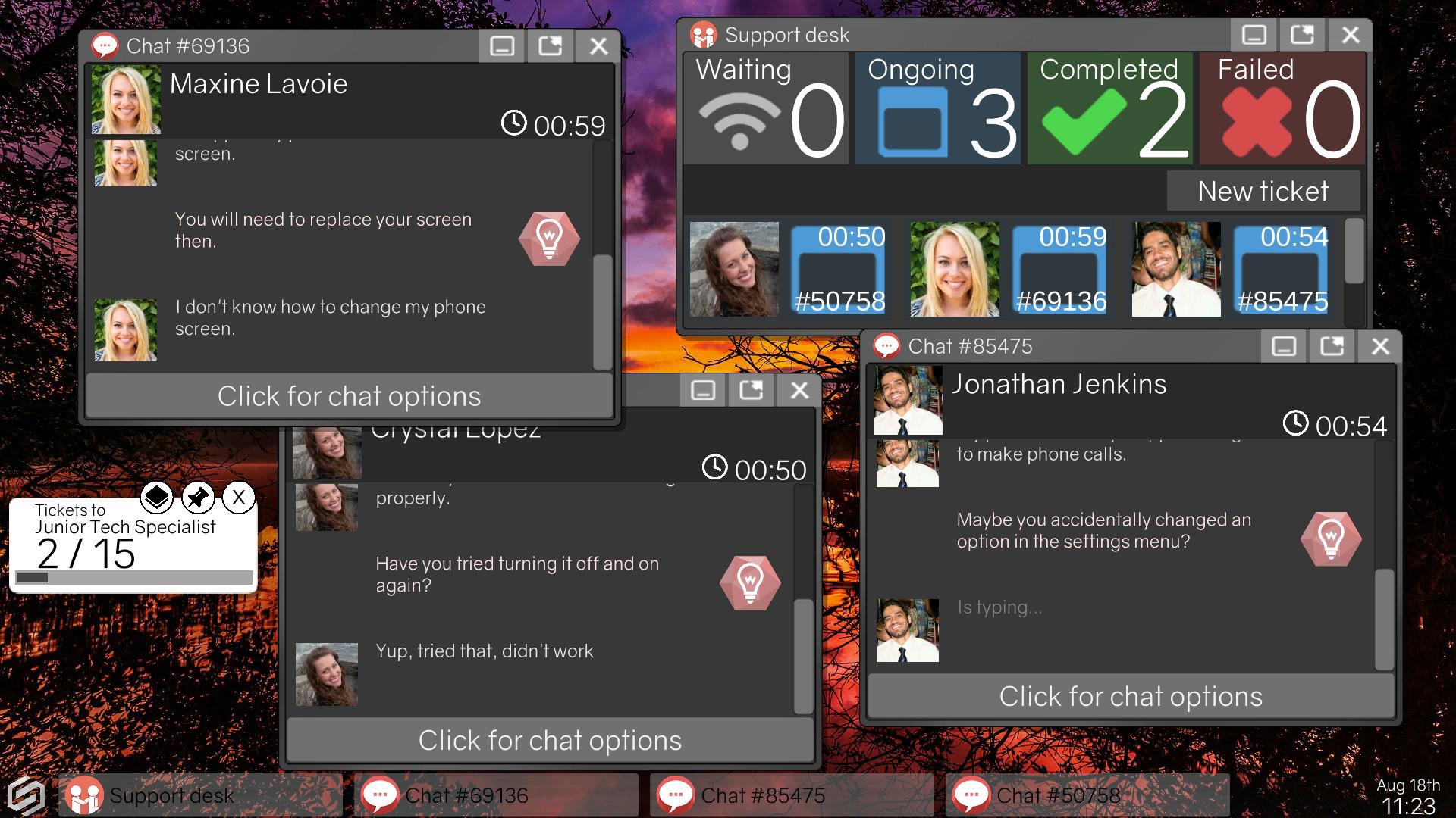 Tech Support: Error Unknown screenshot 1