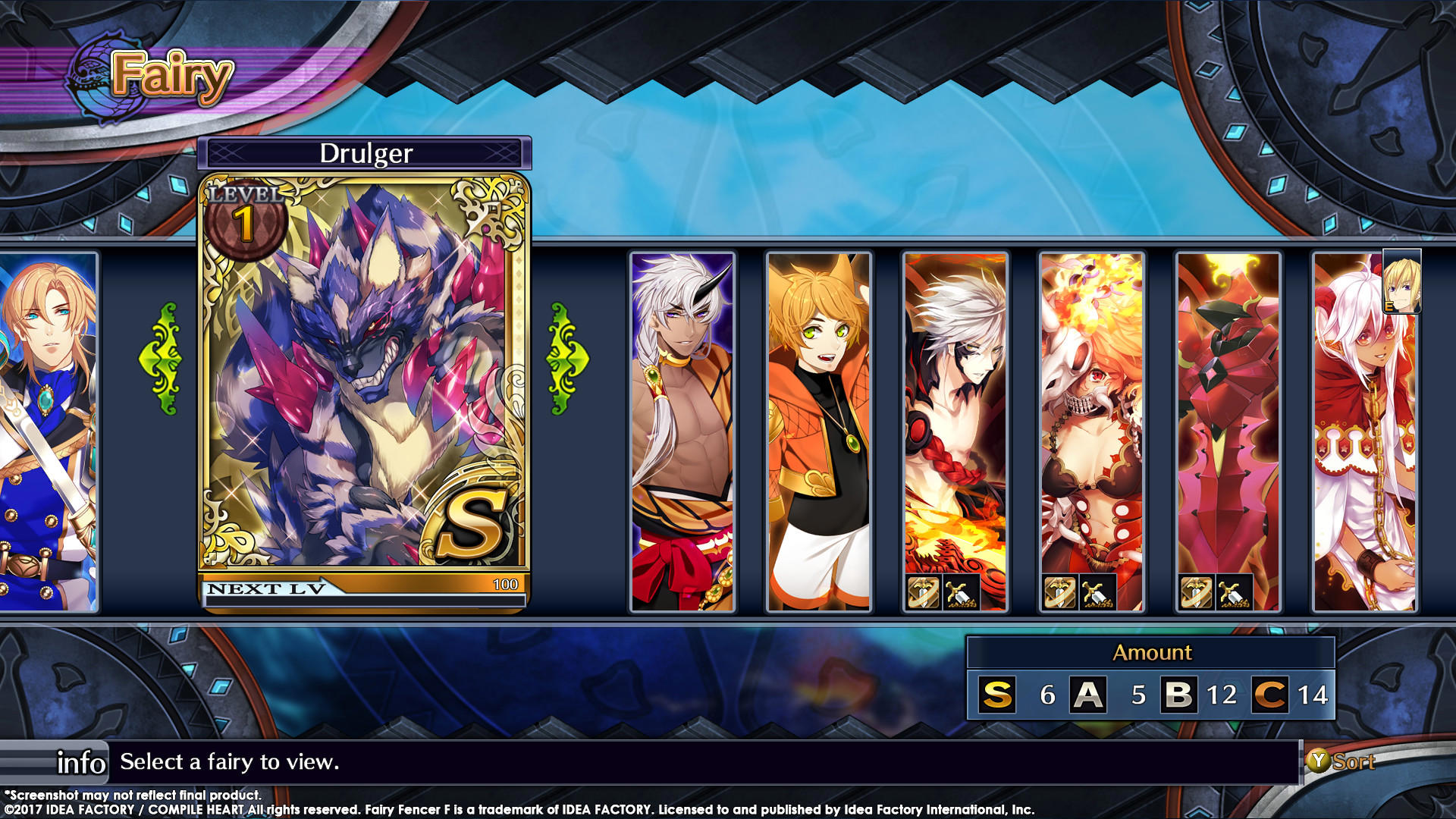 Fairy Fencer F ADF Fairy Set 2: Aques and Drulger screenshot 3