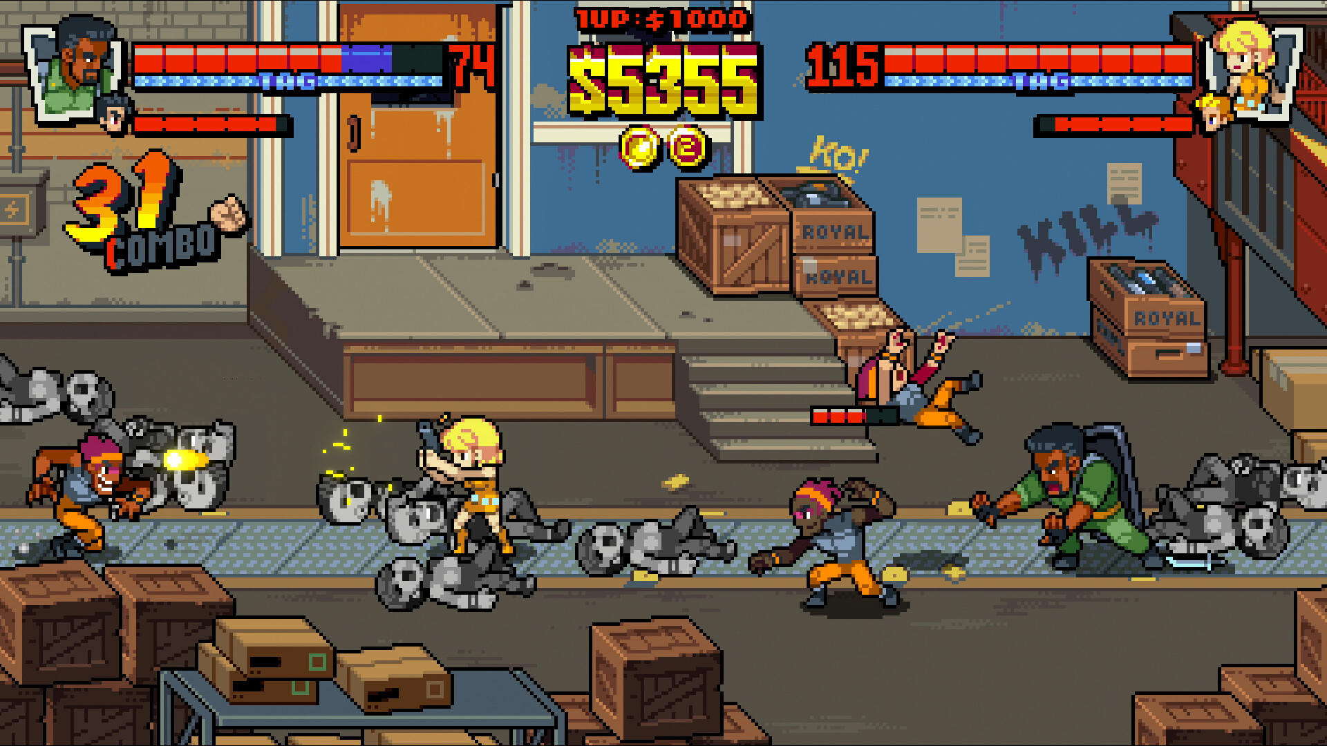 Double Dragon Gaiden: Rise Of The Dragons screenshot 2