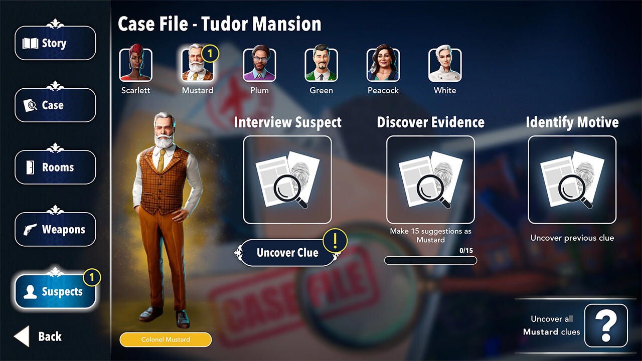 Clue/Cluedo Deluxe Edition screenshot 1