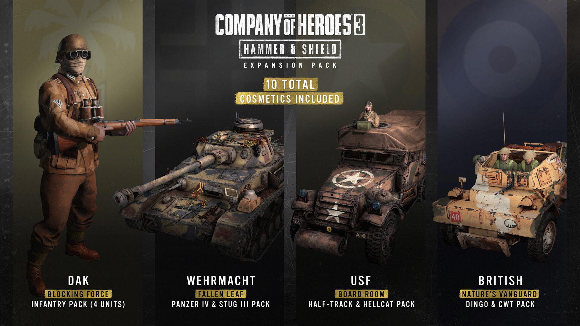Company of Heroes 3: Hammer & Shield Expansion Pack screenshot 1