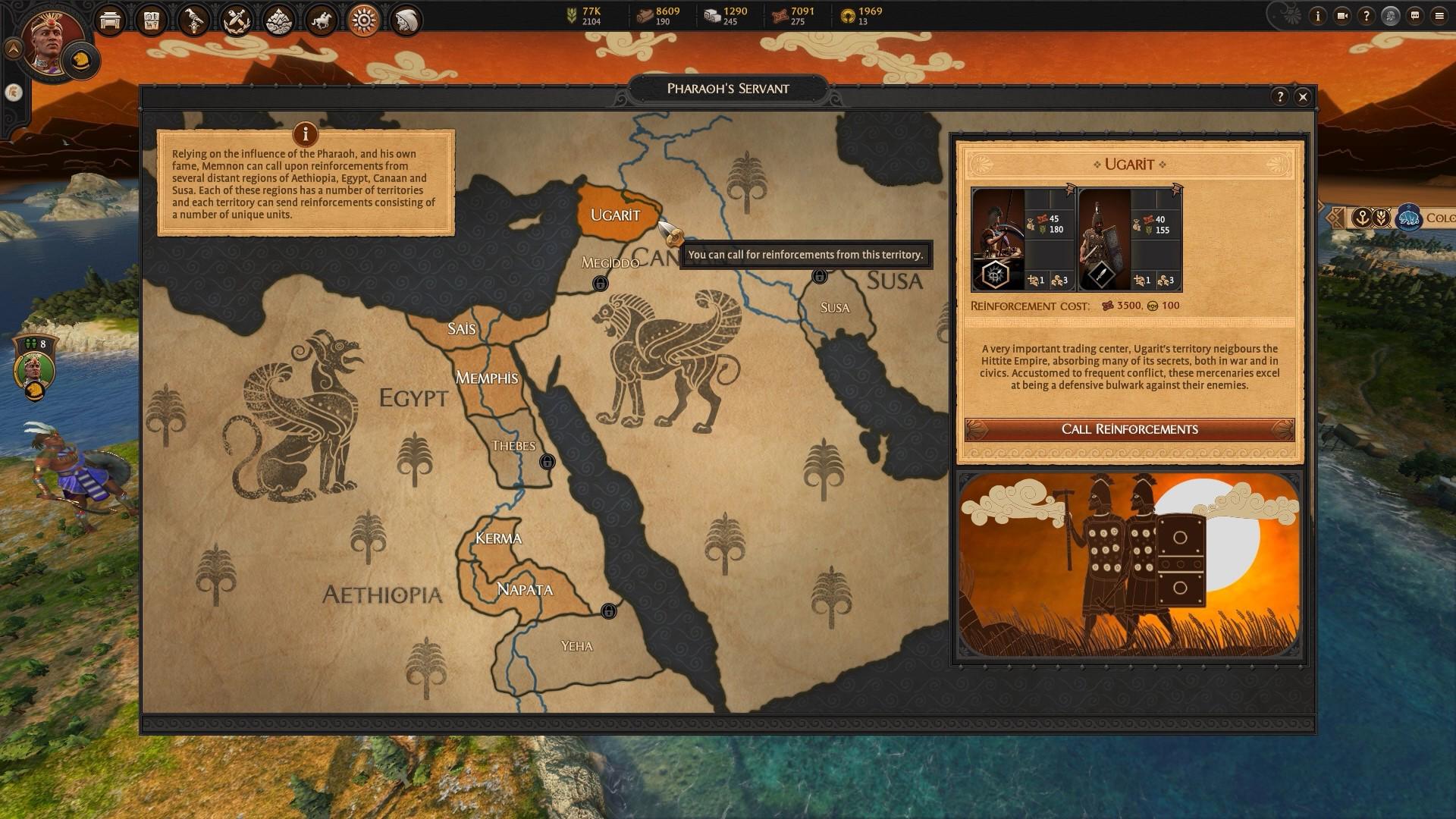A Total War Saga: TROY - Rhesus & Memnon screenshot 1