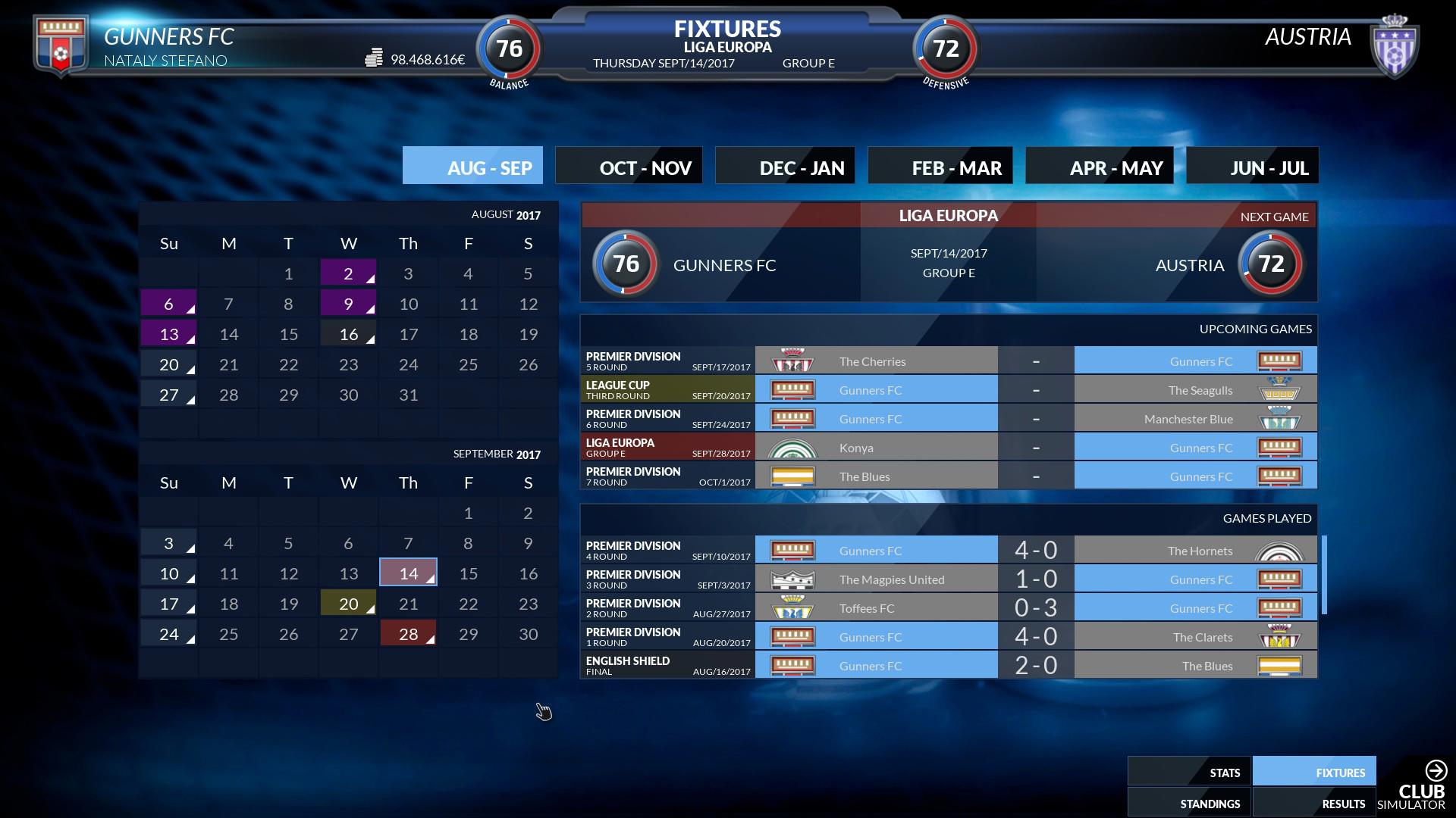 Football Club Simulator - FCS #21 screenshot 3