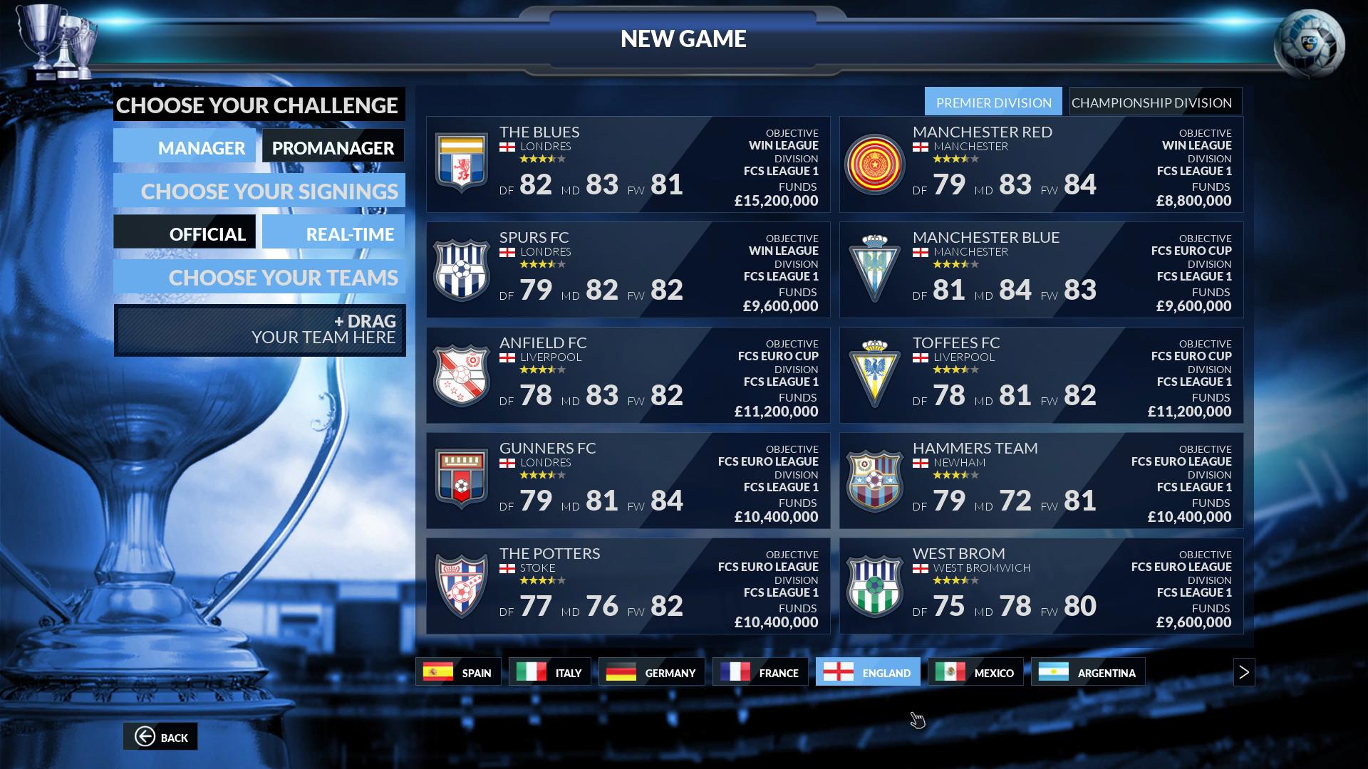 Football Club Simulator - FCS #21 screenshot 2