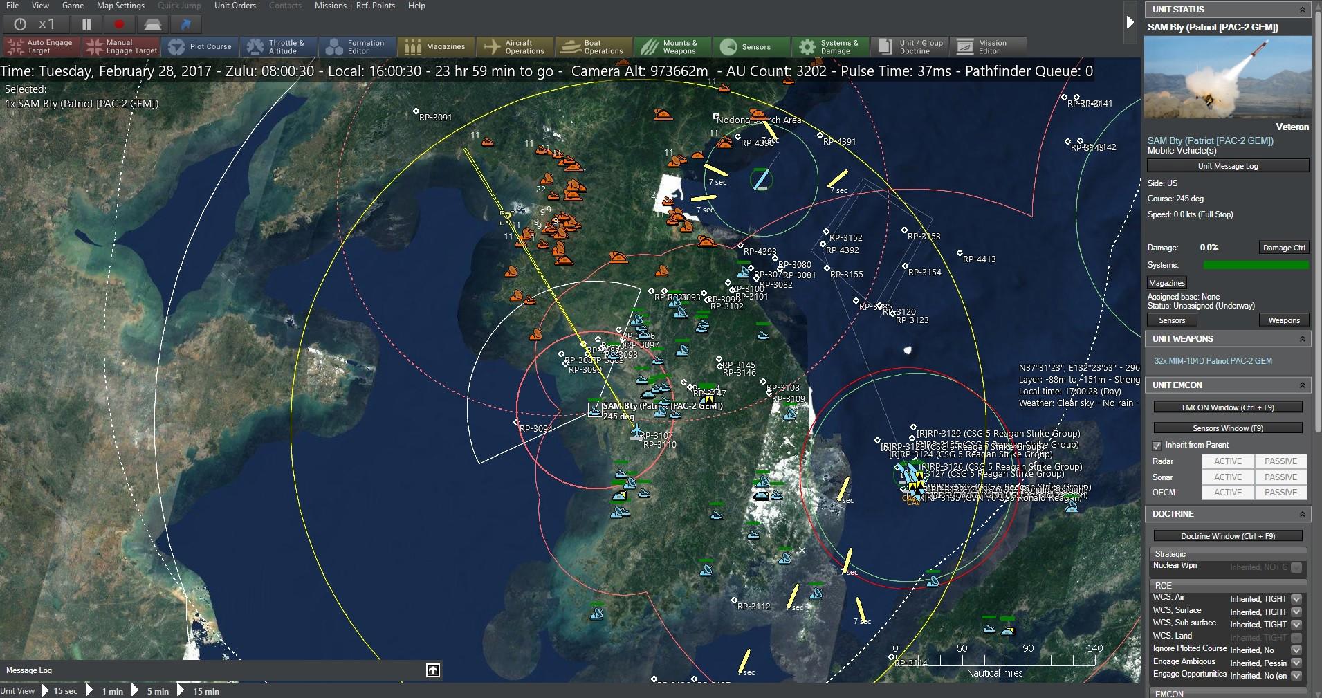 Command:MO LIVE - Korean Missile Crisis screenshot 1