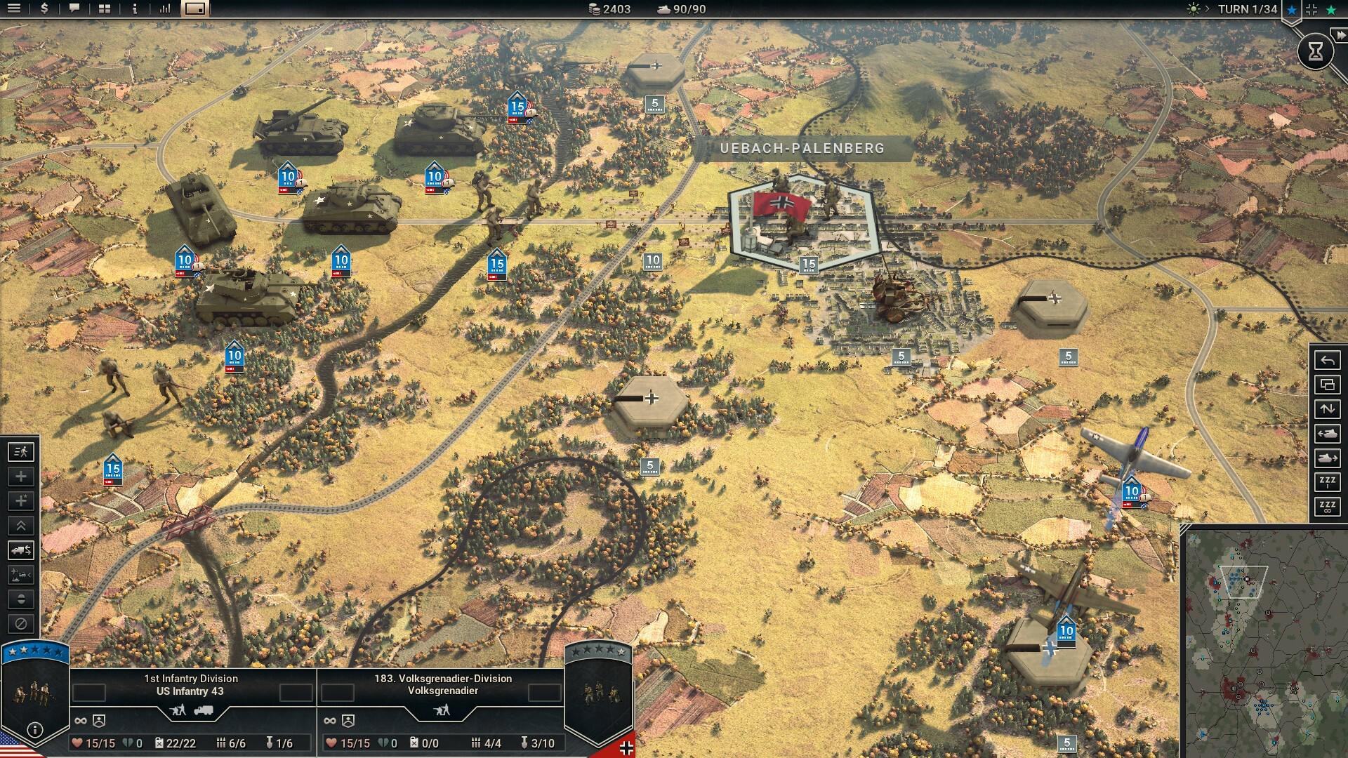 Panzer Corps 2: Frontlines - Westwall screenshot 3