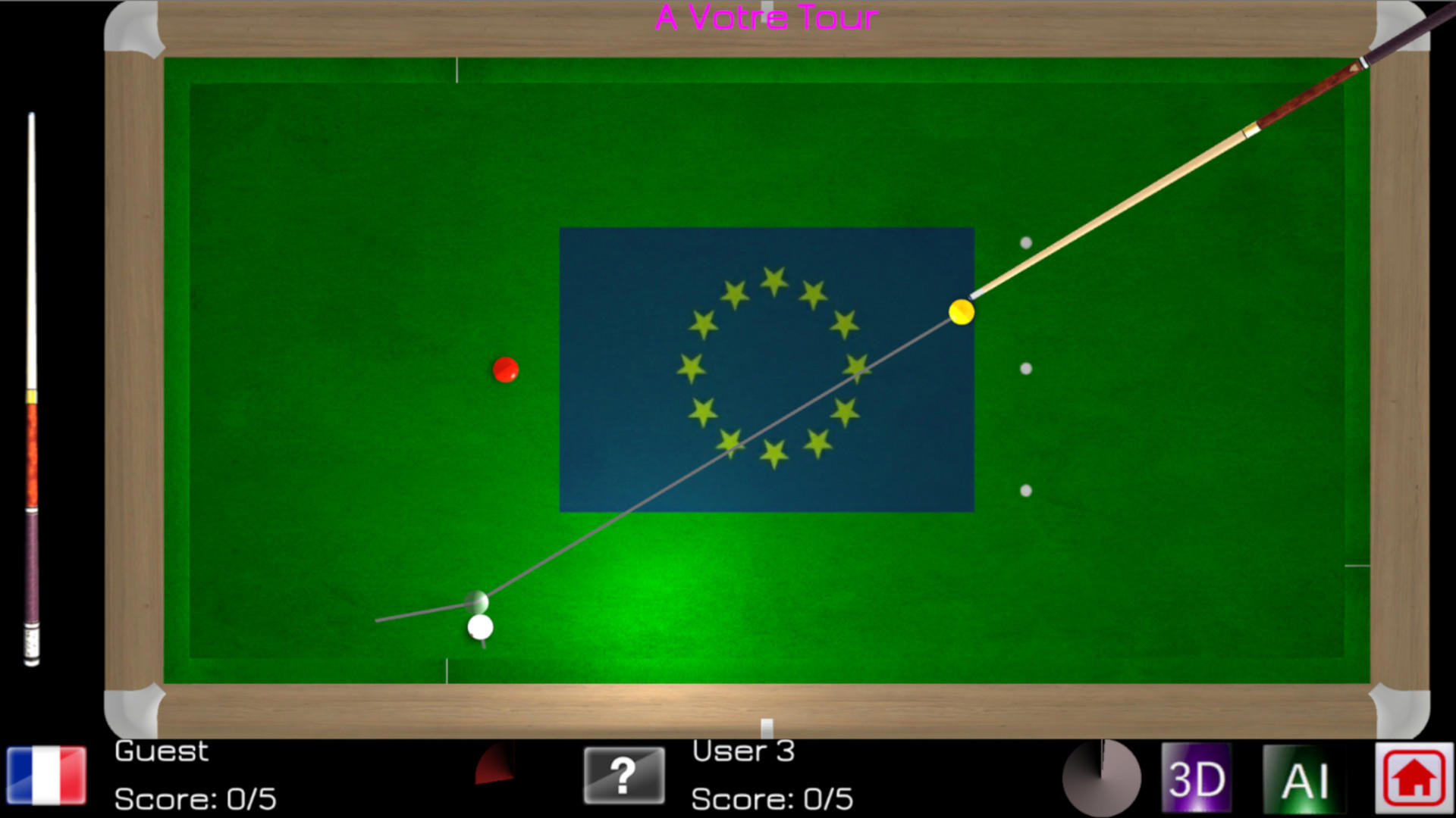 Carom Billiards screenshot 3