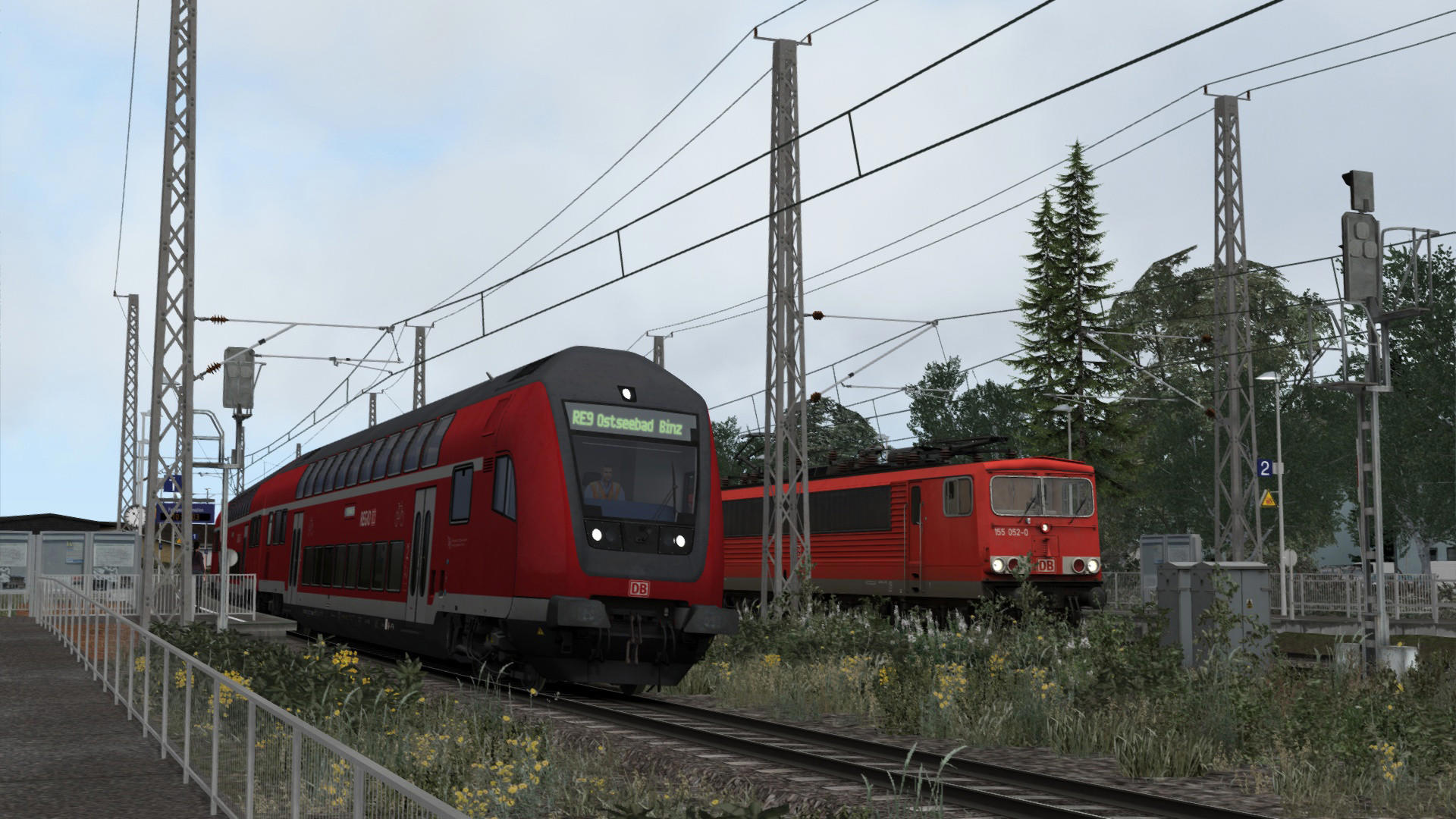 Train Simulator: Inselbahn: Stralsund – Sassnitz Route Add-On screenshot 1