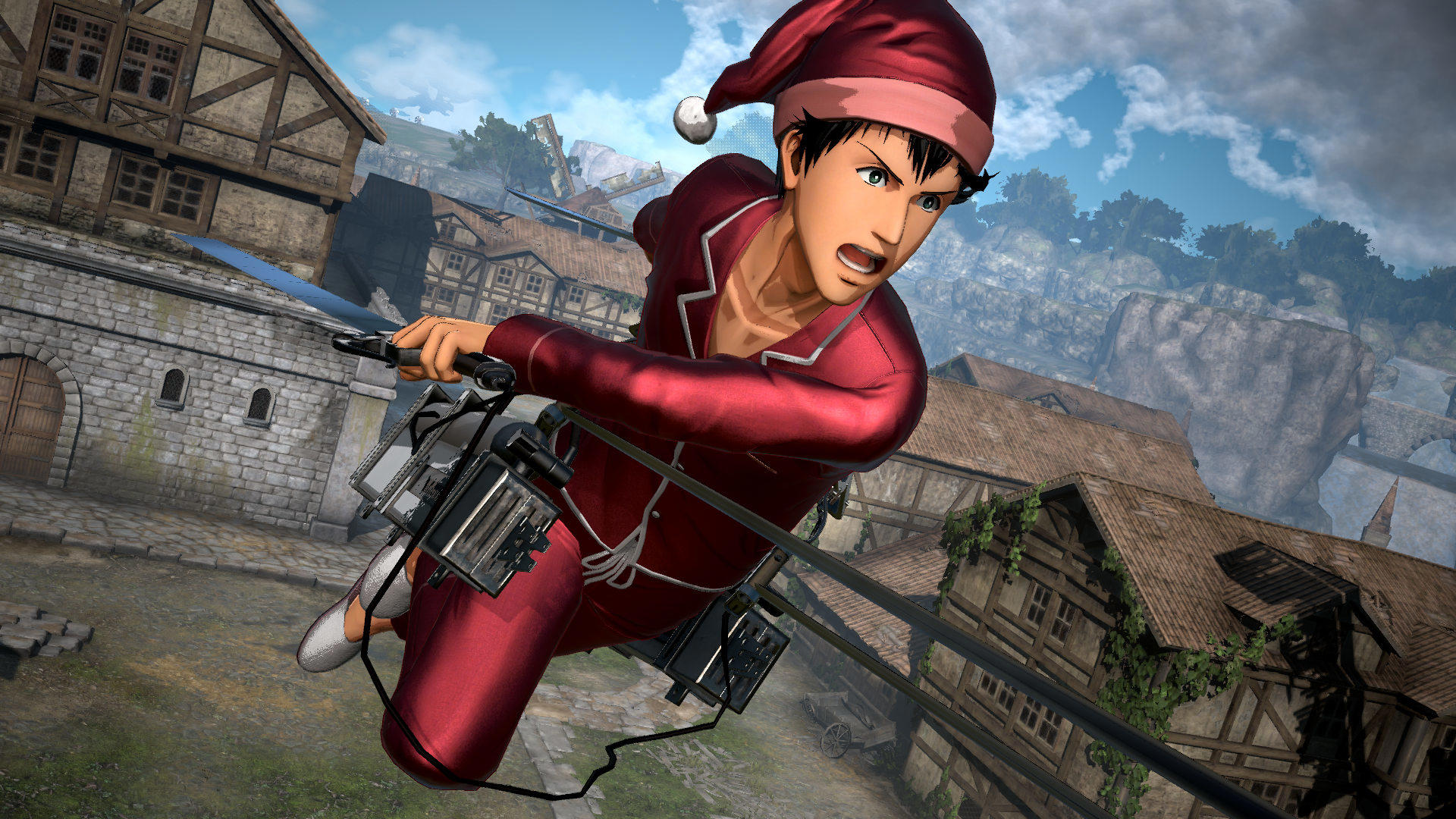 Additional Bertholdt Costume: Pajama Outfit screenshot 2
