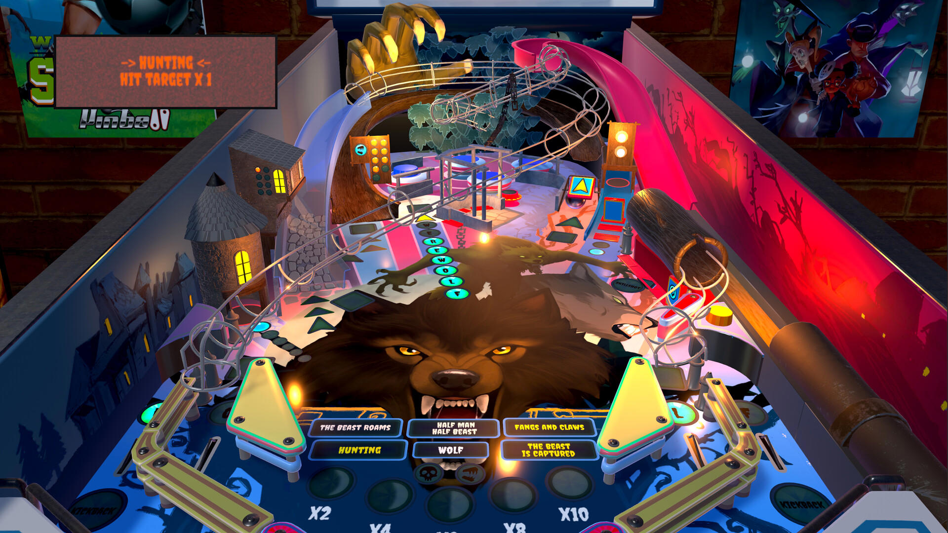 Werewolf Pinball screenshot 2