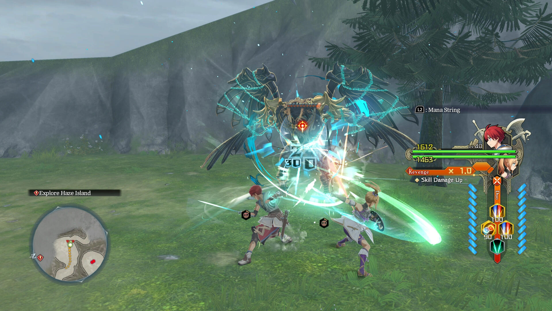 Ys X: Nordics Deluxe Edition screenshot 2