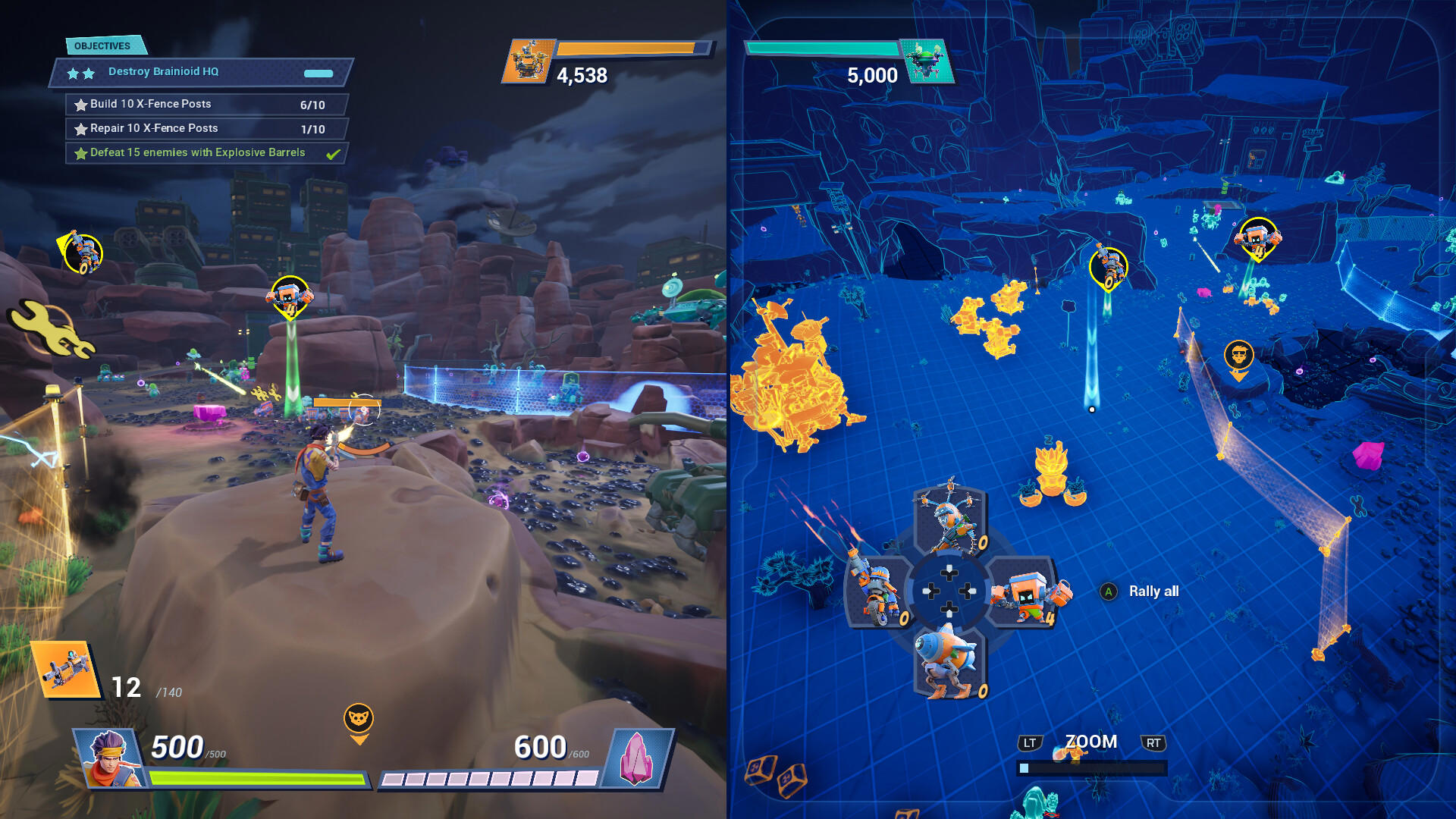 Chip ‘n Clawz vs. The Brainioids screenshot 3