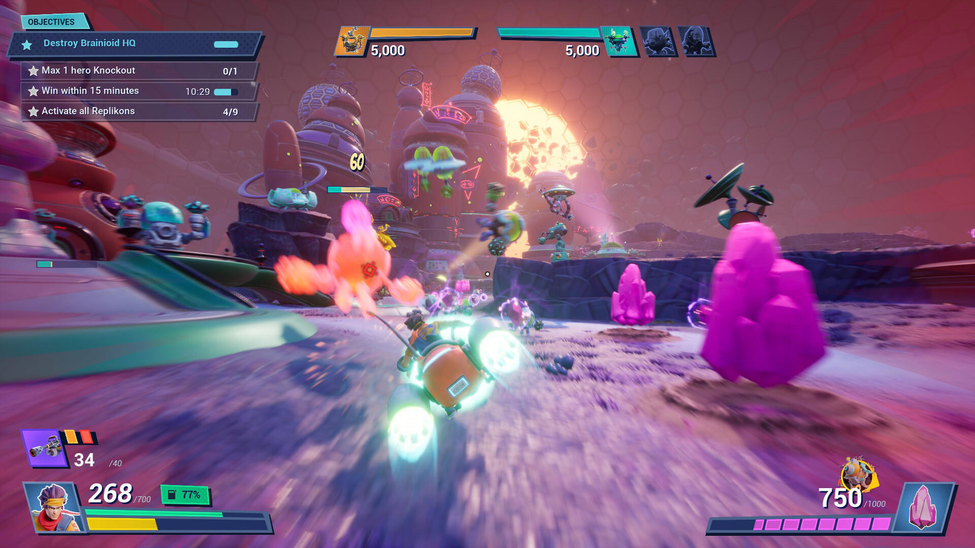 Chip ‘n Clawz vs. The Brainioids screenshot 2