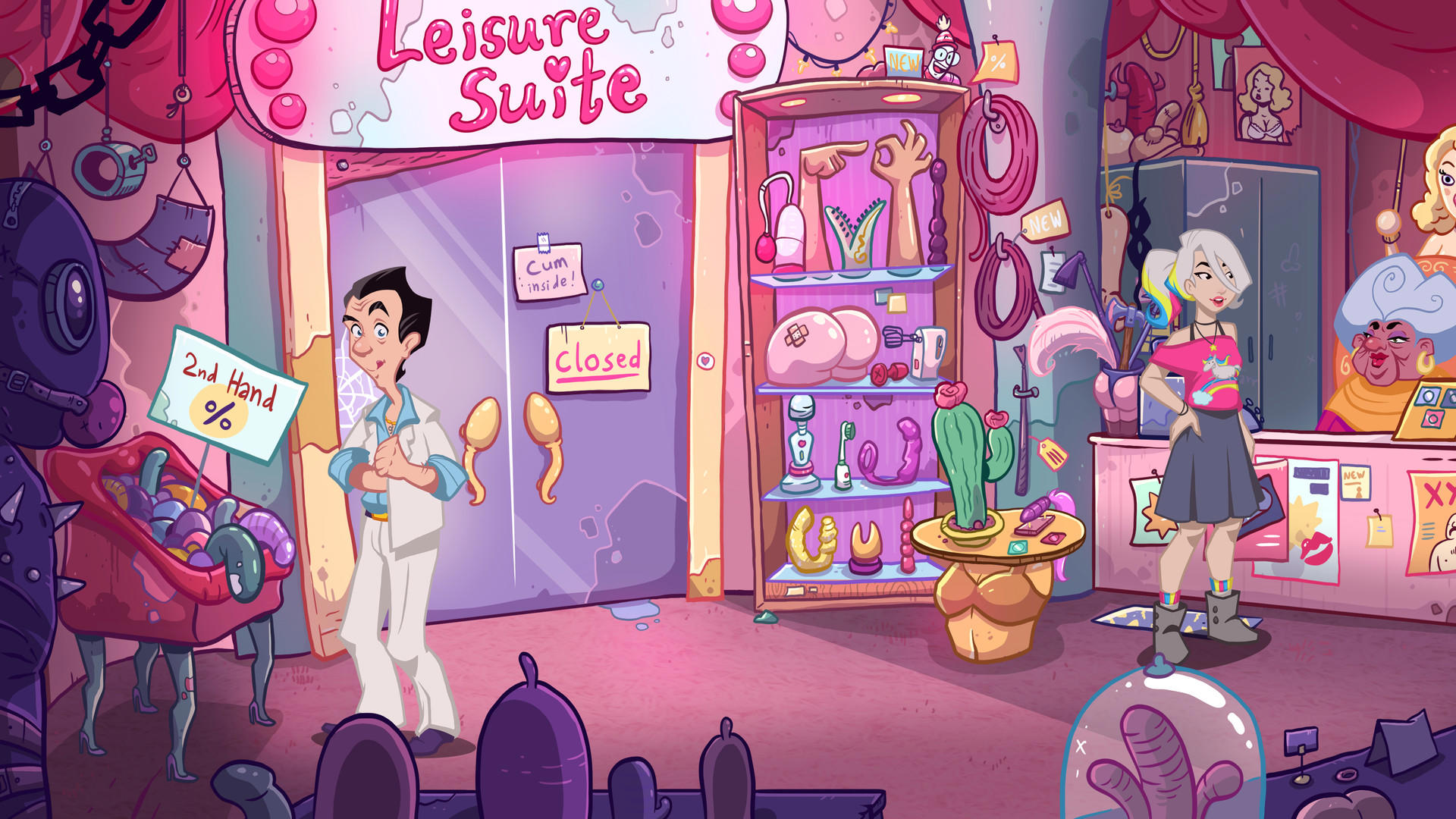 Leisure Suit Larry - Wet Dreams Don't Dry screenshot 1