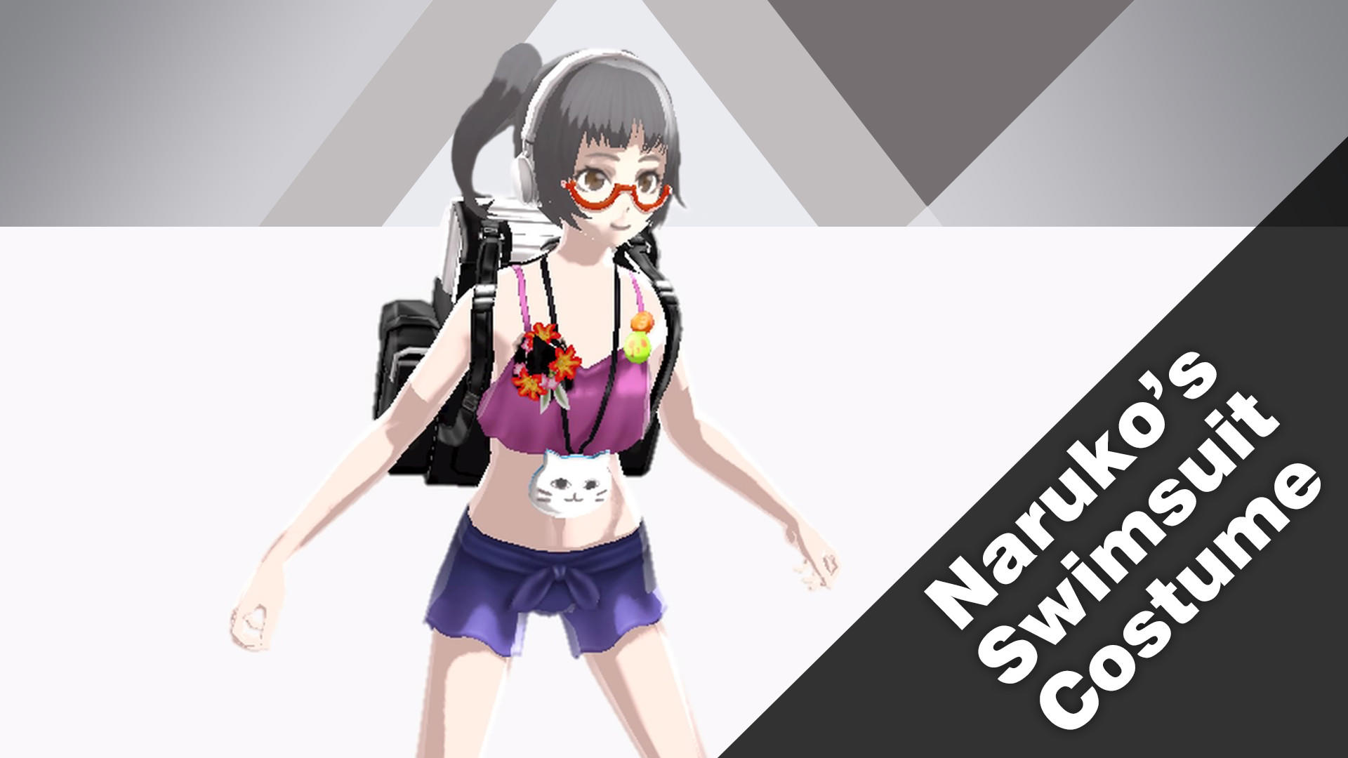 The Caligula Effect: Overdose - Naruko's Swimsuit Costume screenshot 1