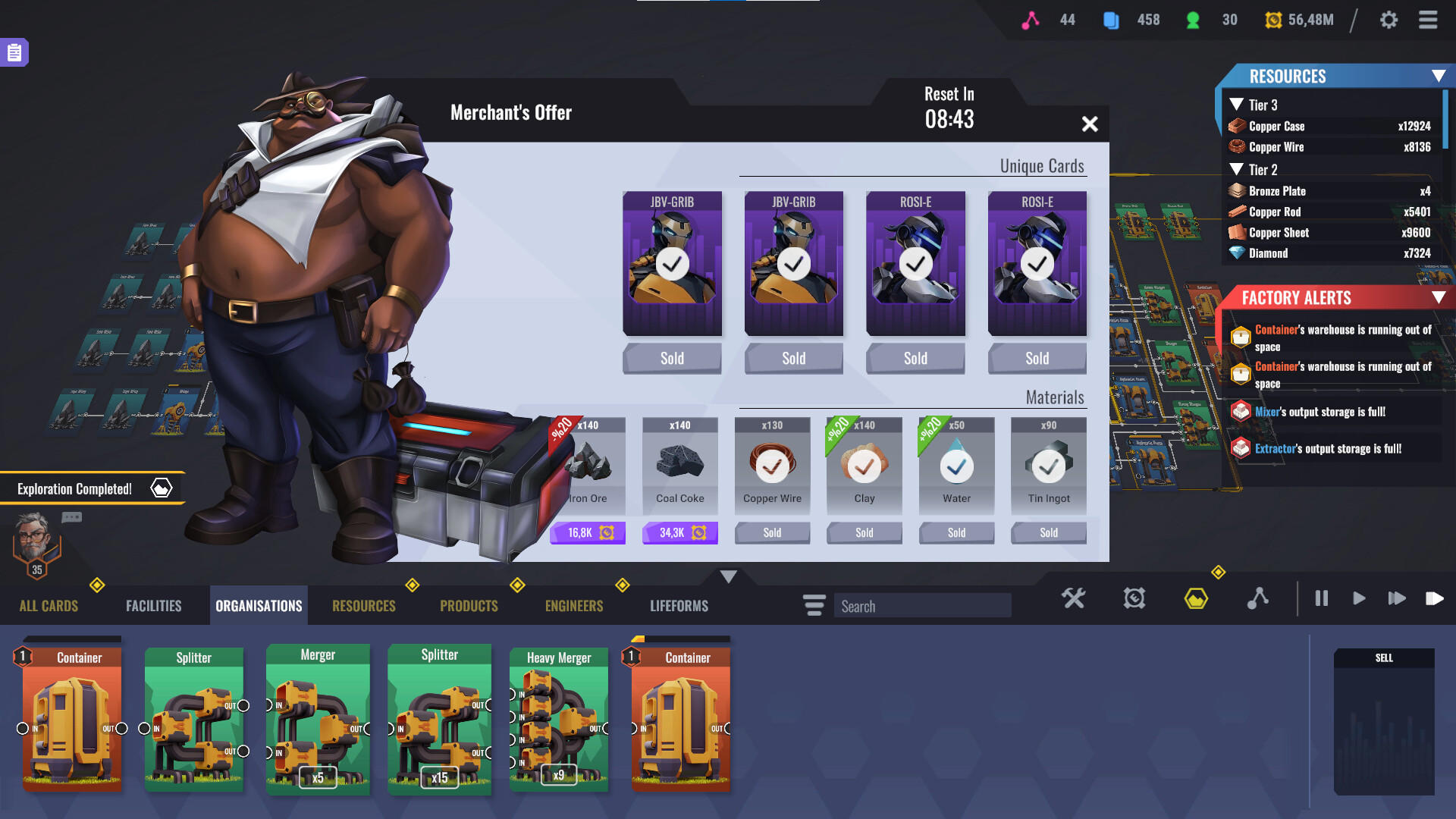 Factory Planner screenshot 1