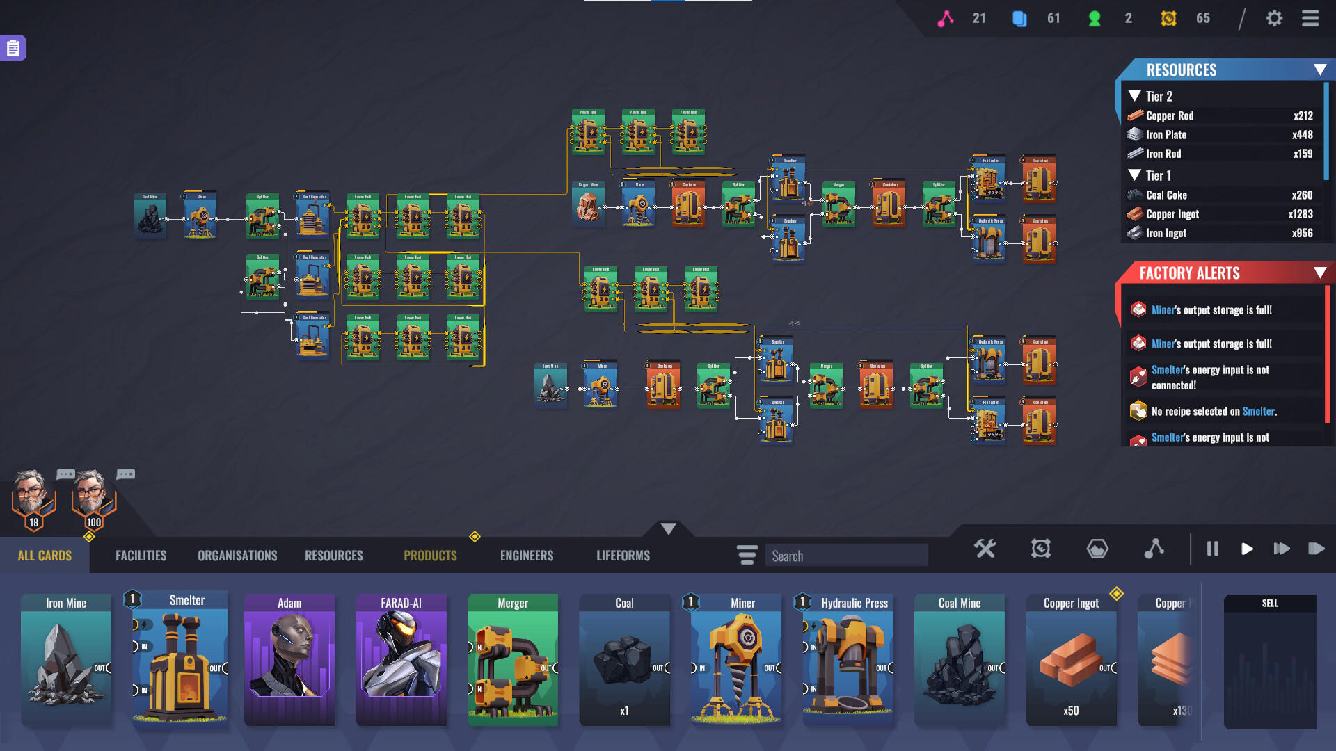 Factory Planner screenshot 2