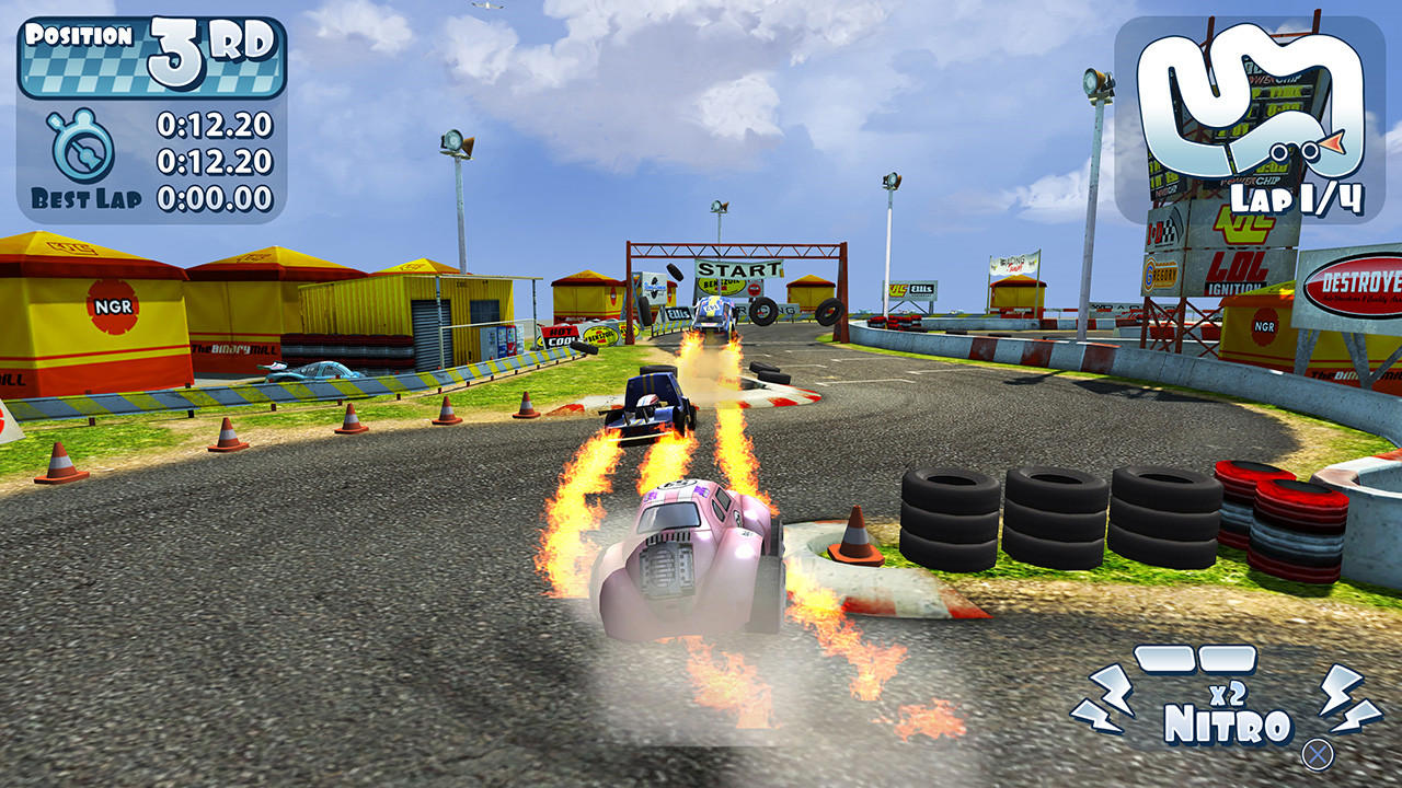 Mini Motor Racing X screenshot 3