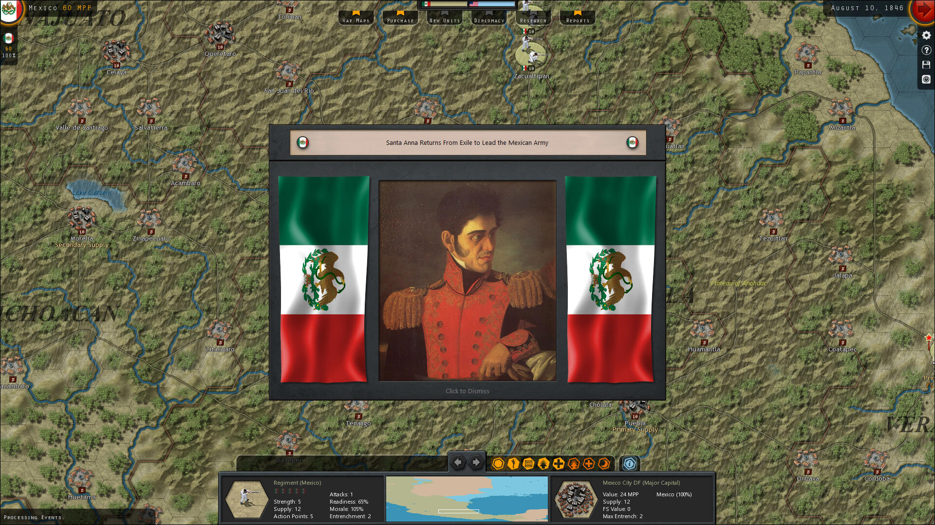 Strategic Command: American Civil War - Wars in the Americas screenshot 1
