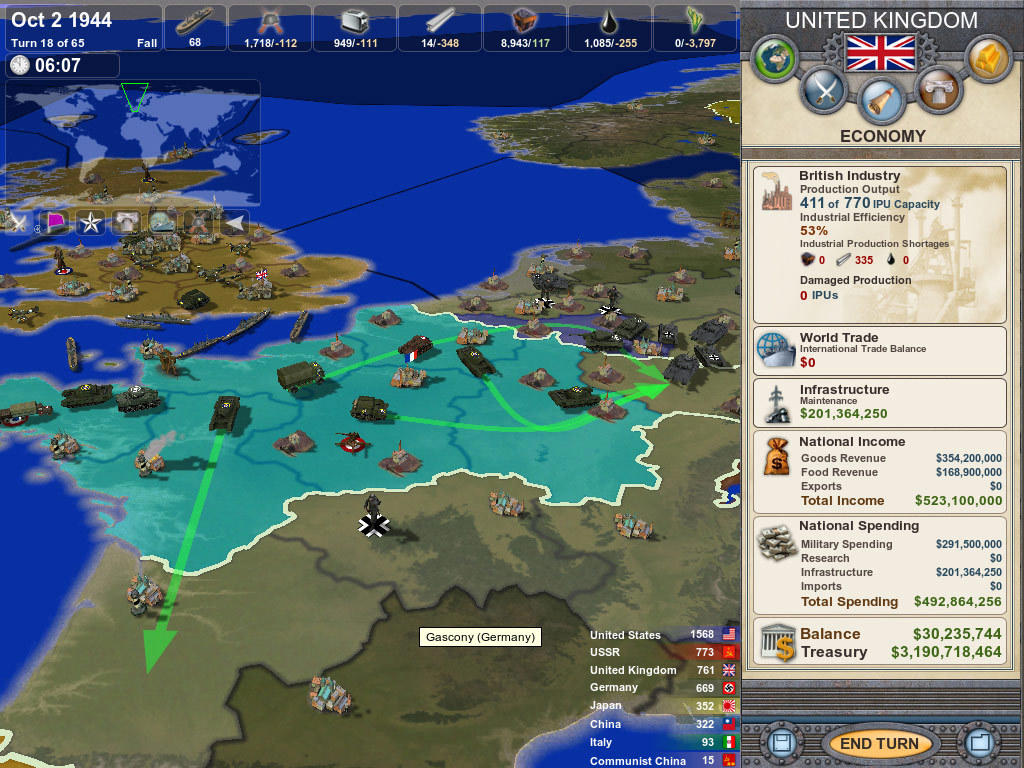 Making History: The Calm & the Storm Gold Edition screenshot 2