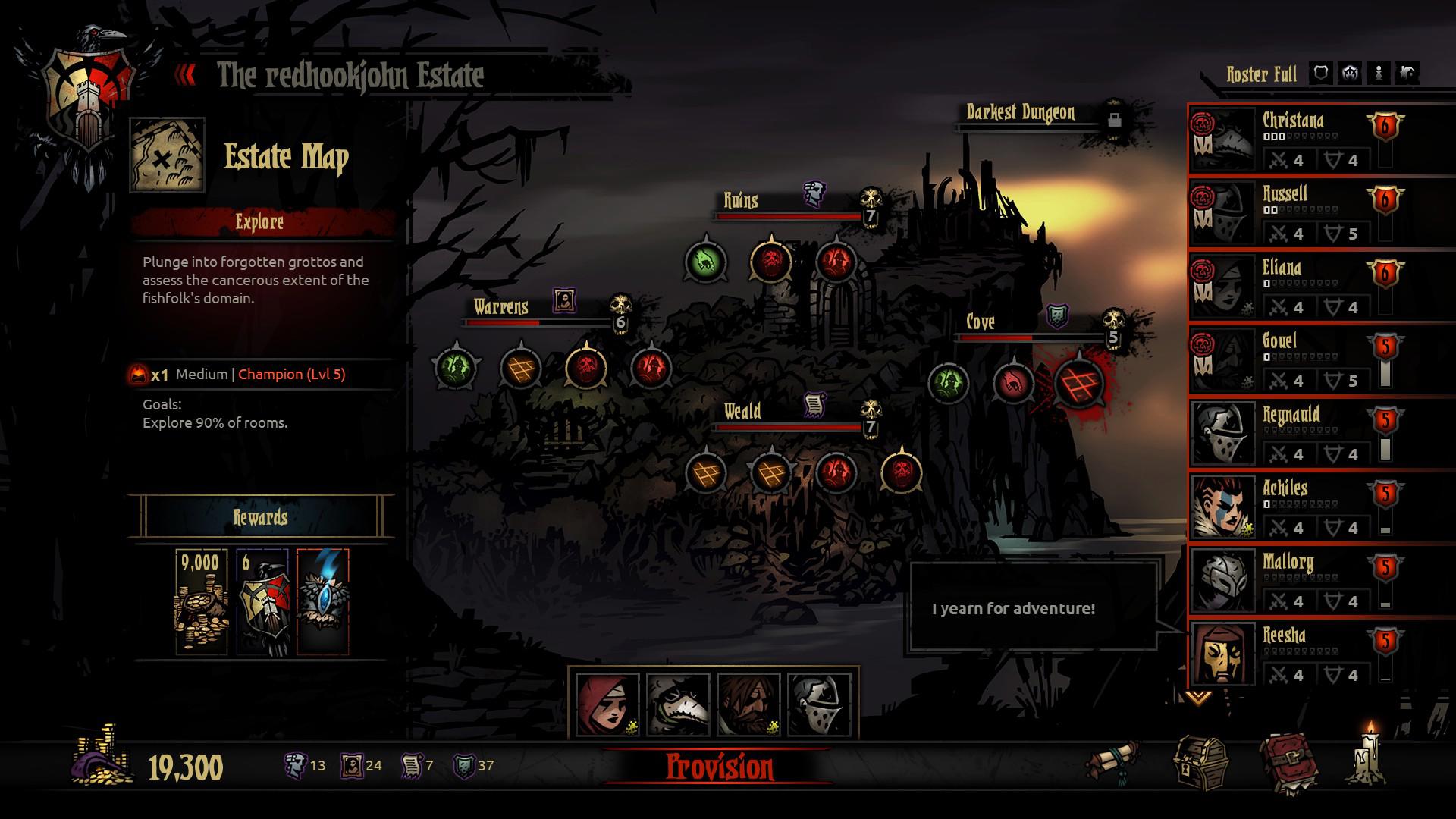 Darkest Dungeon® screenshot 1