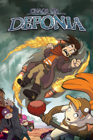 Chaos on Deponia cover art