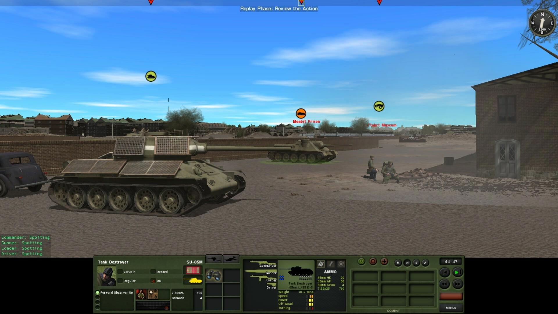 Combat Mission: Red Thunder - Fire and Rubble screenshot 3
