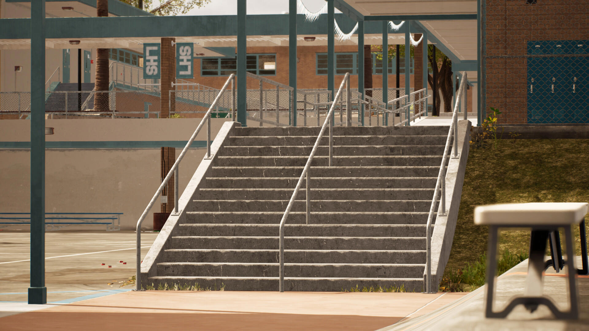 Session: Skate Sim Schoolyard screenshot 3