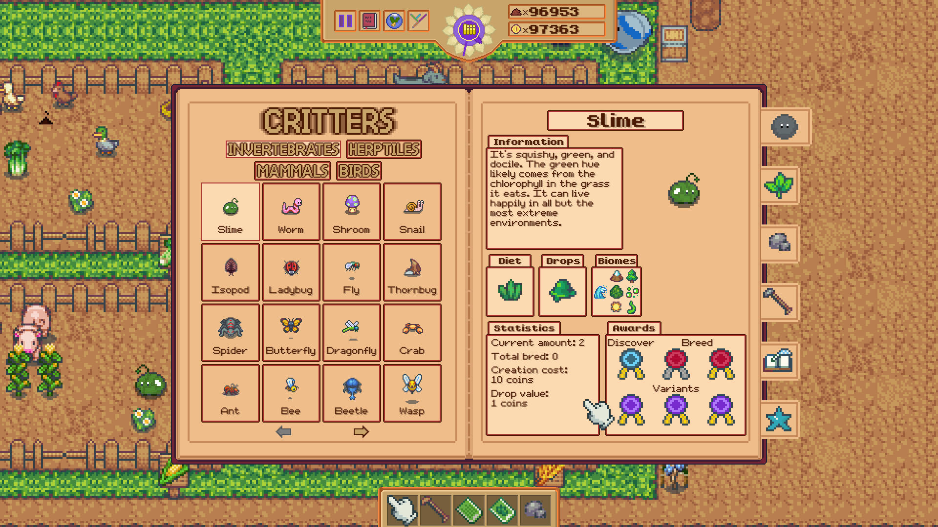 CritterGarden screenshot 2