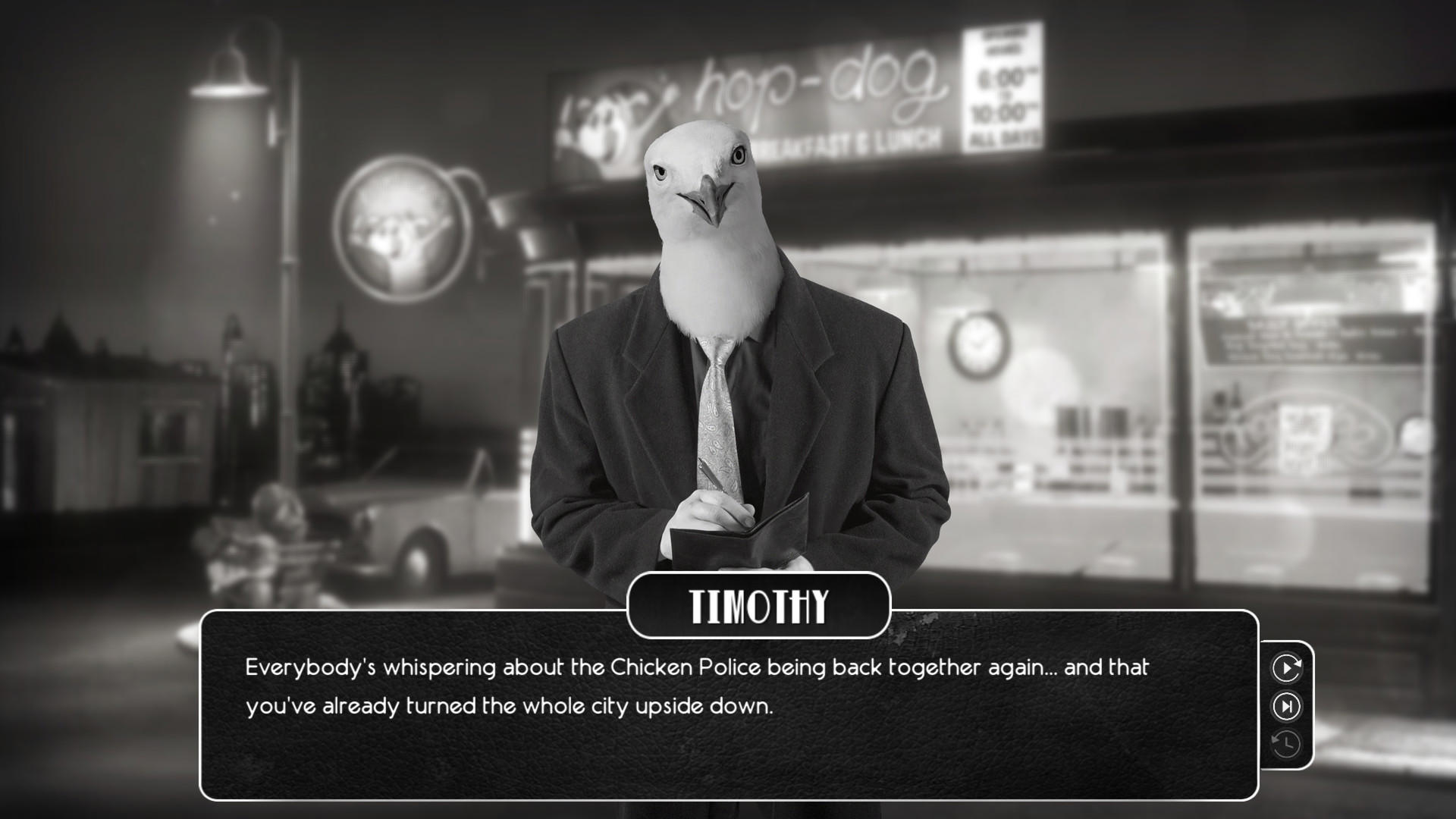 Chicken Police - Paint it RED! screenshot 2