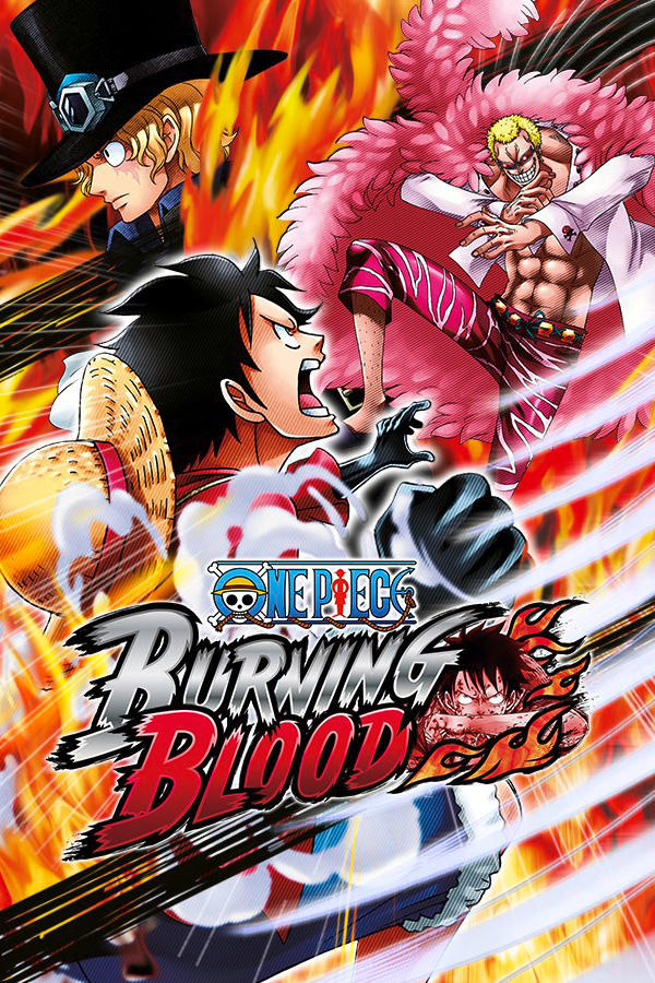 One Piece Burning Blood cover art