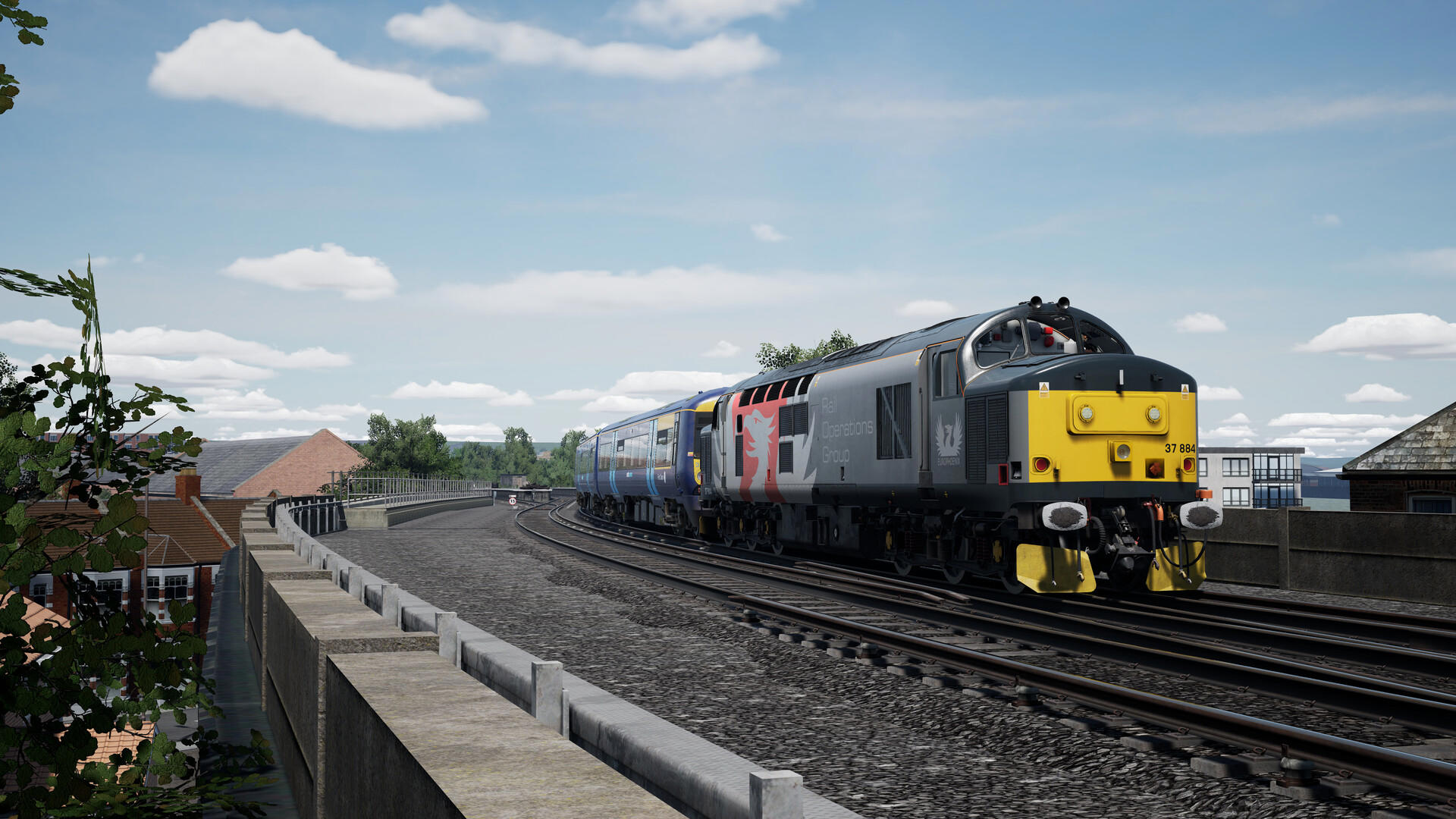 Train Sim World® 4: Rail Operations Group BR Class 37/7 Add-On screenshot 1