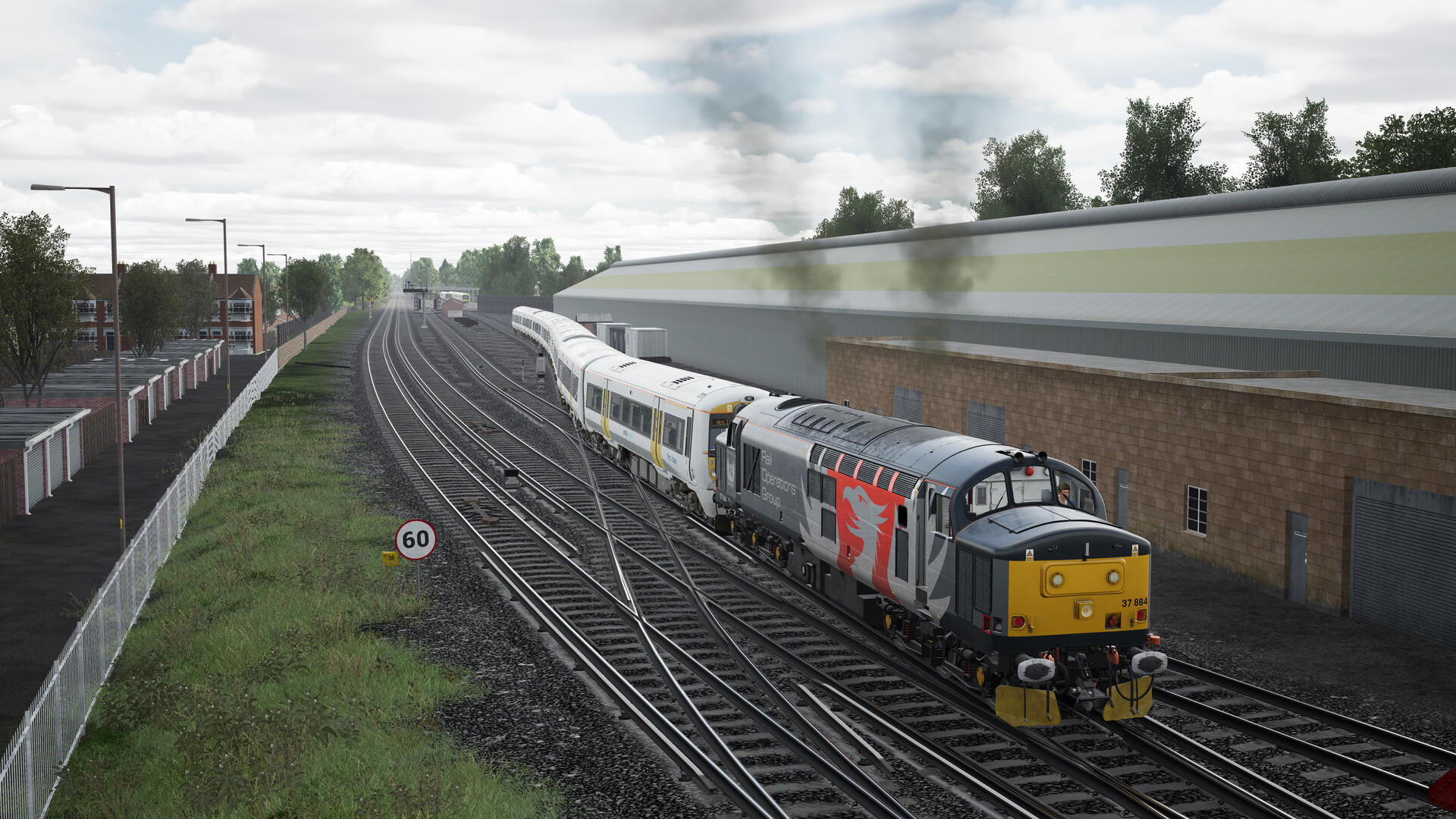 Train Sim World® 4: Rail Operations Group BR Class 37/7 Add-On screenshot 2
