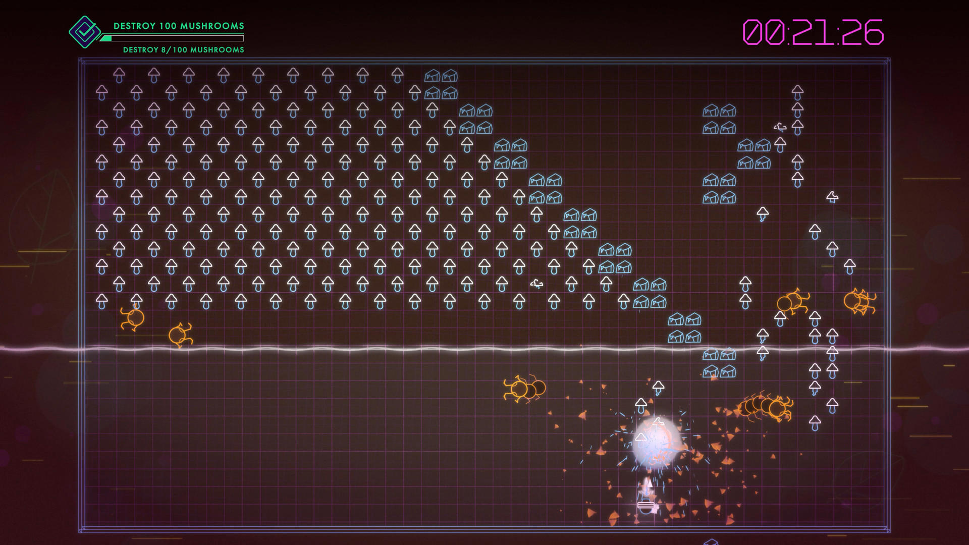 Centipede: Recharged screenshot 1