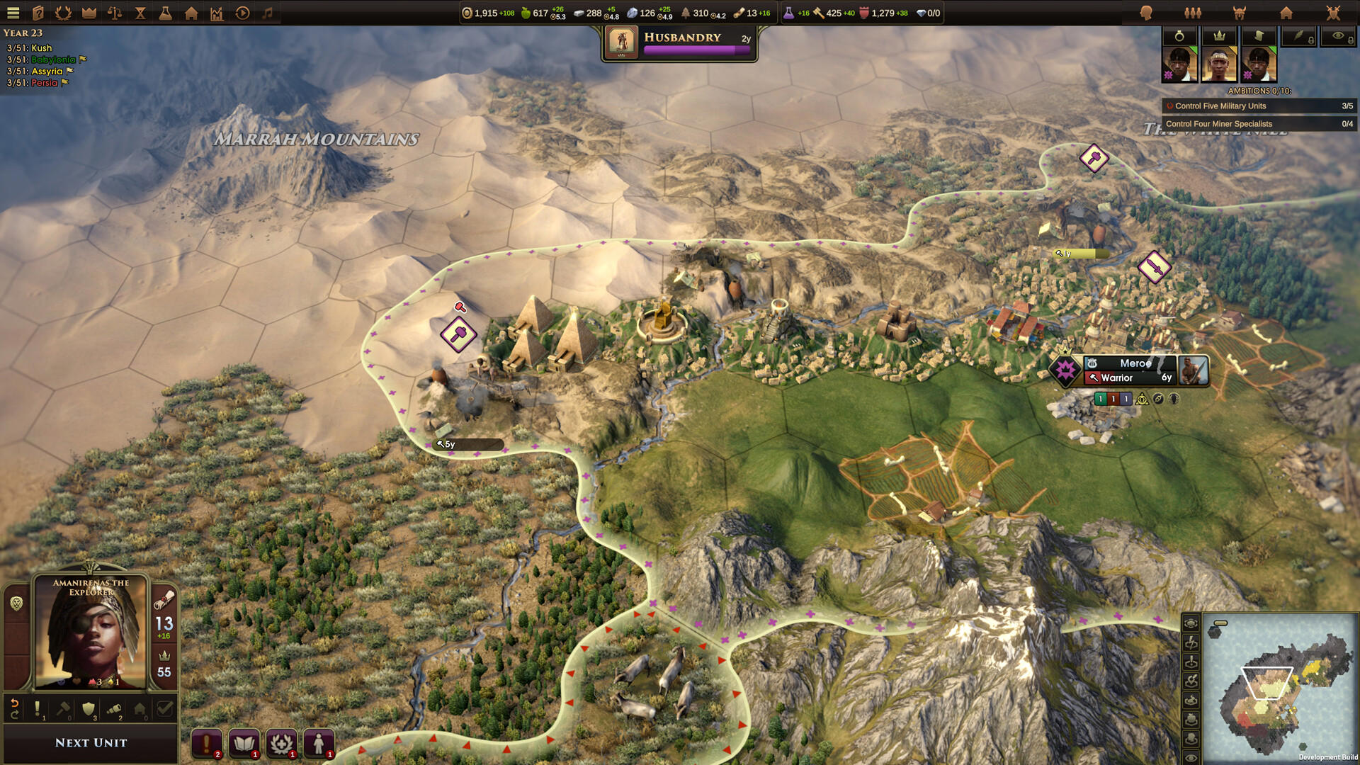 Old World - Pharaohs of the Nile screenshot 1