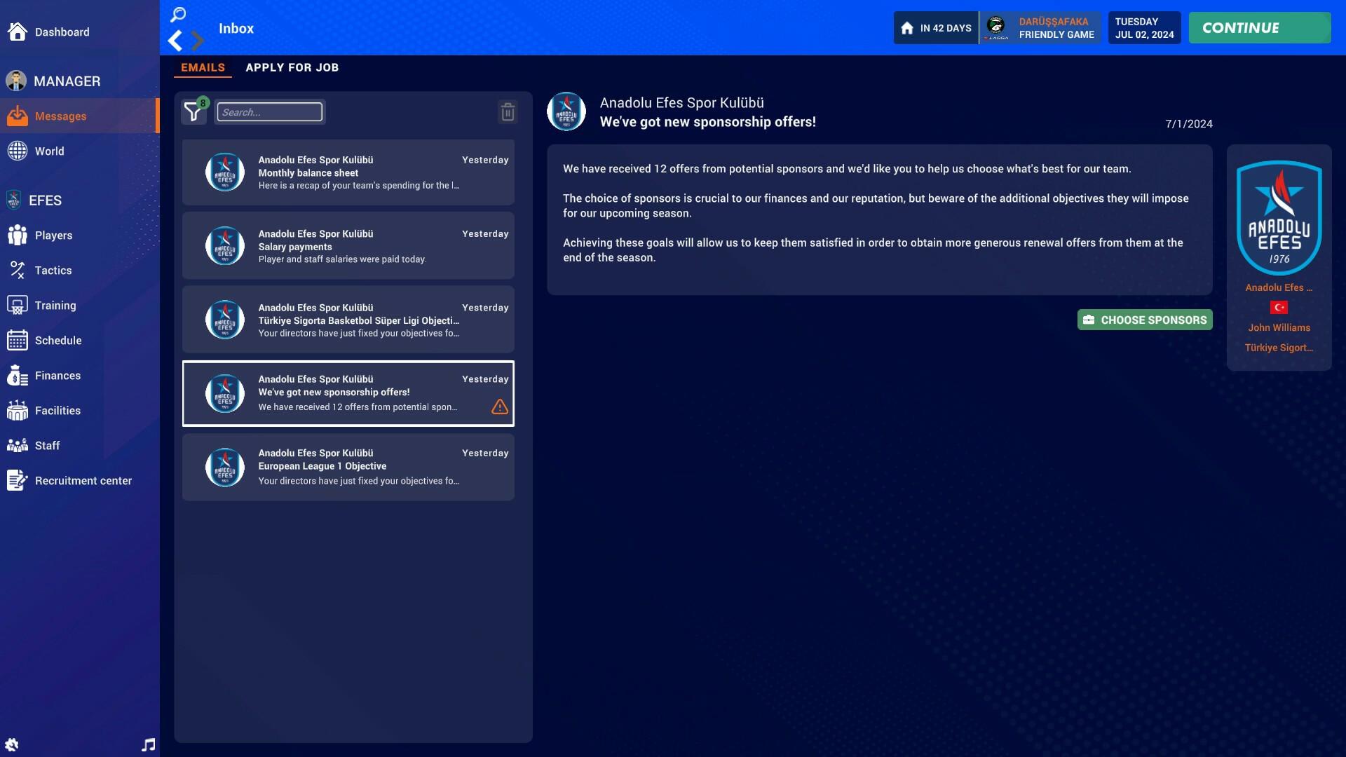 Pro Basketball Manager 2025 screenshot 2
