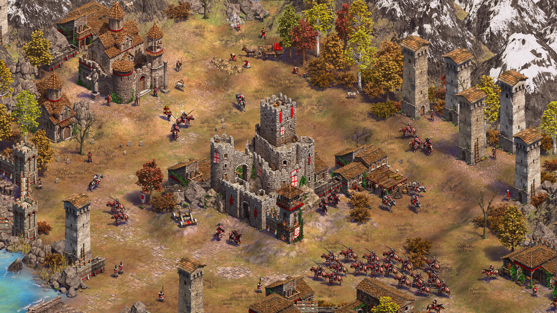 Age of Empires II: Definitive Edition - The Mountain Royals screenshot 2