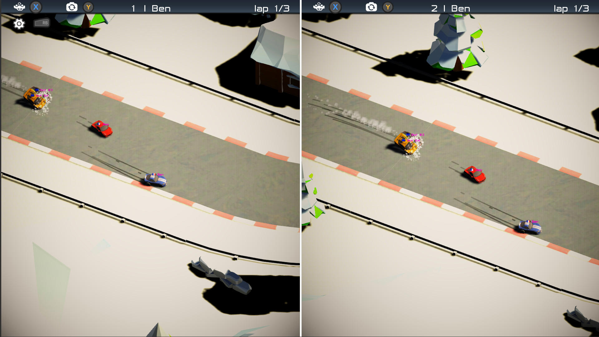 Turbo Machines Mini Racing screenshot 2