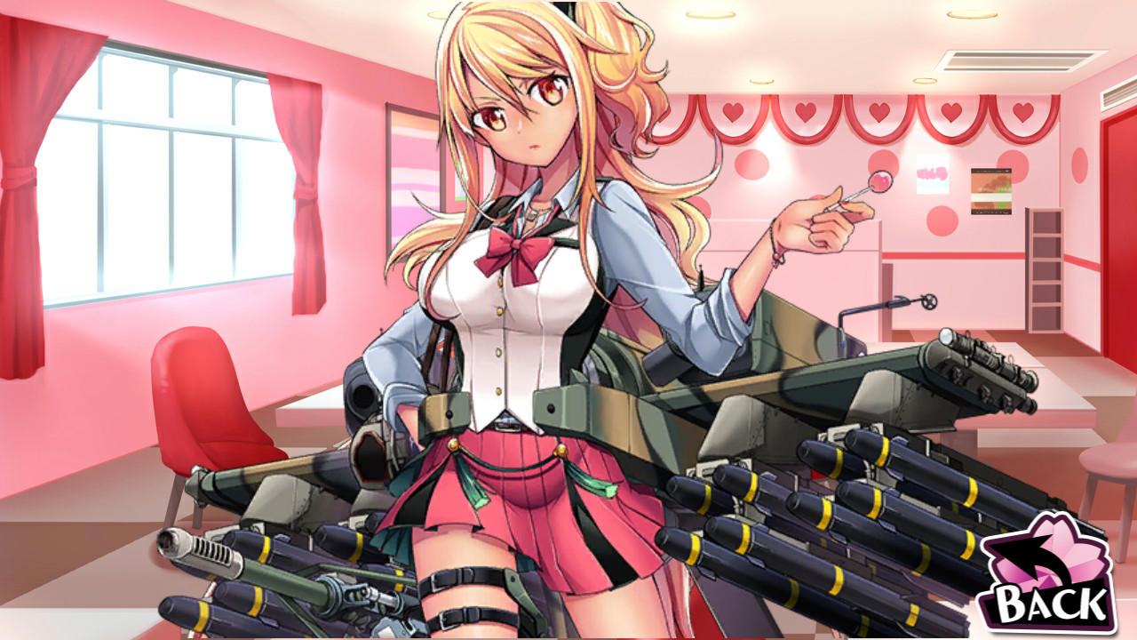 Bishoujo Battle Mahjong Solitaire screenshot 2