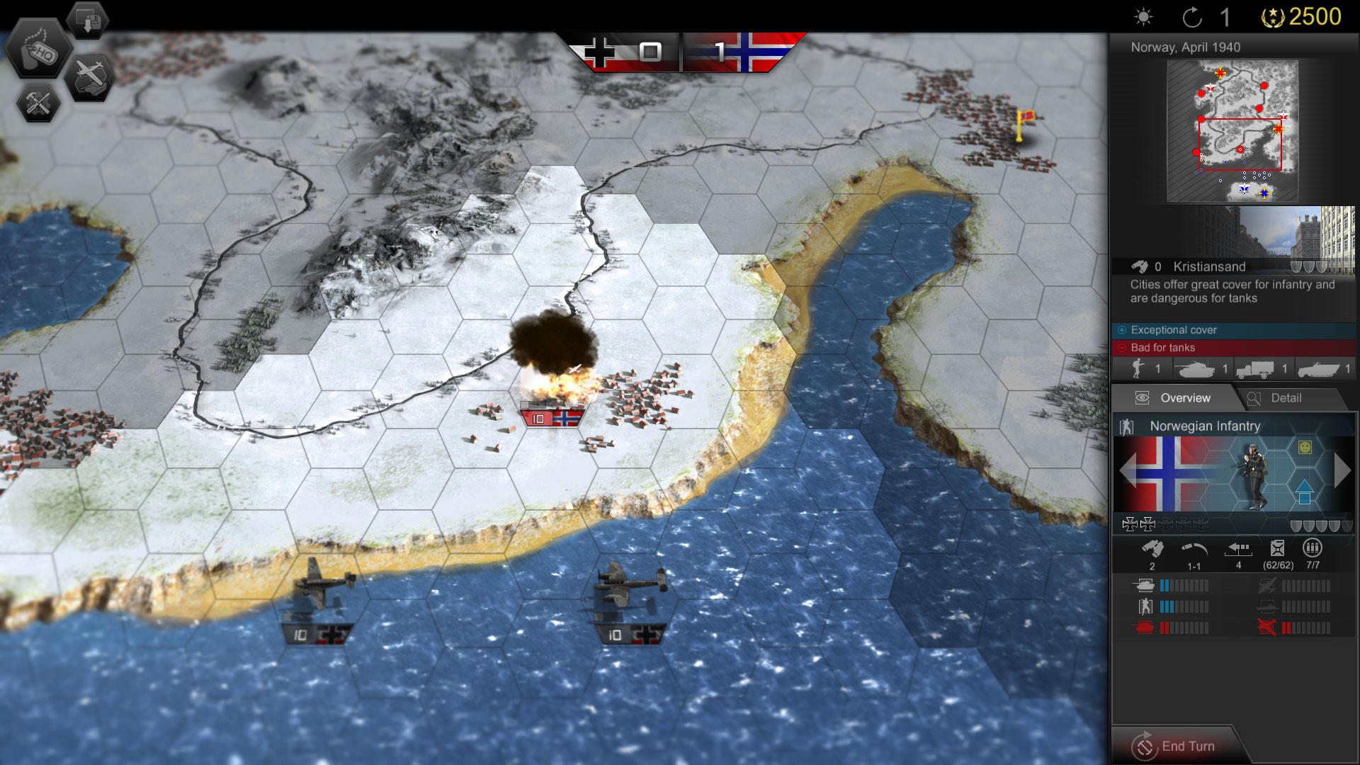 Panzer Tactics HD screenshot 3