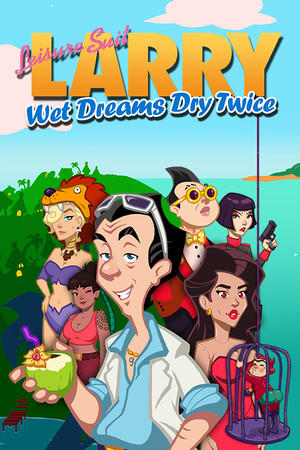 Leisure Suit Larry - Wet Dreams Dry Twice cover art