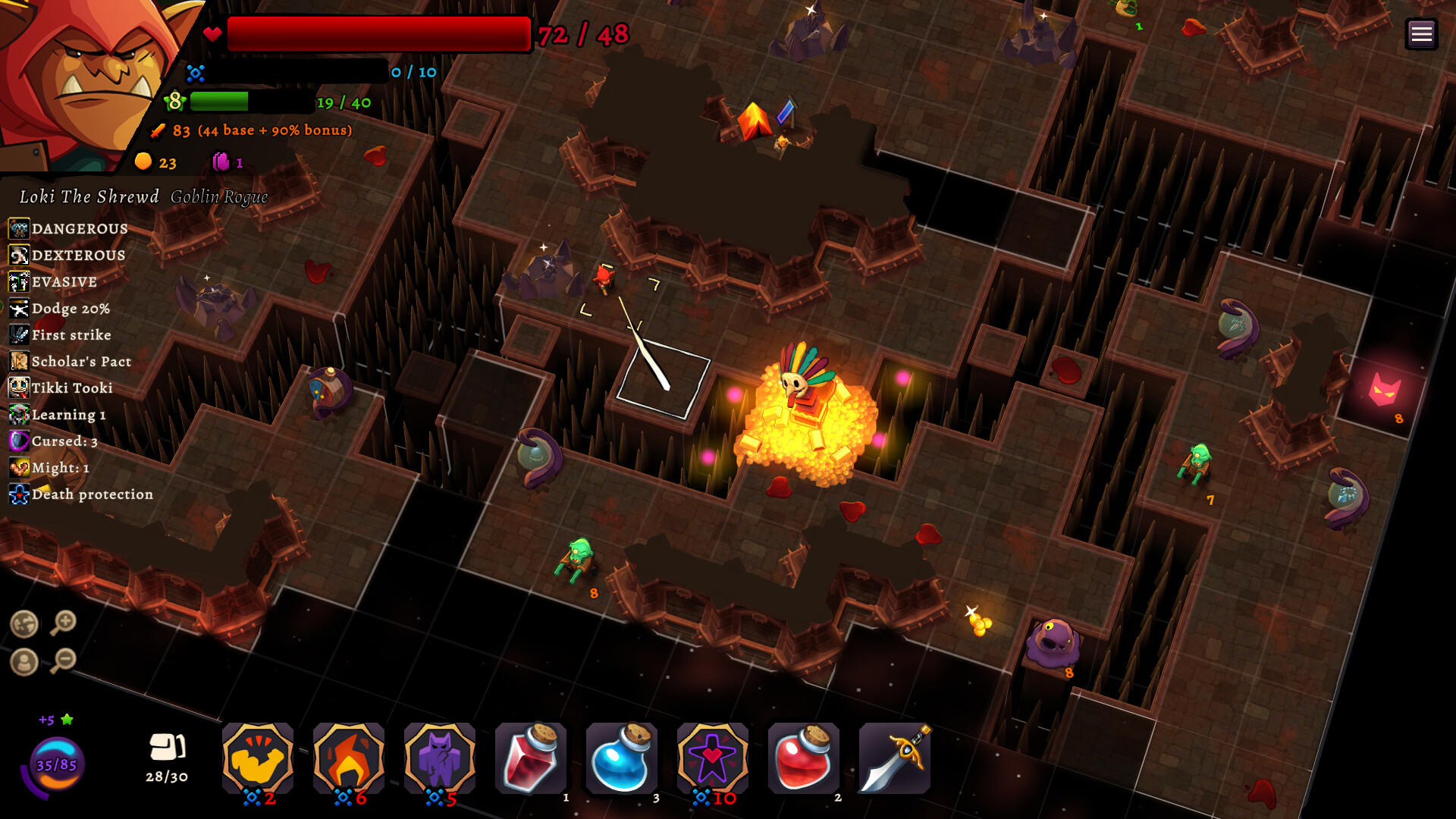 Desktop Dungeons: Rewind screenshot 1