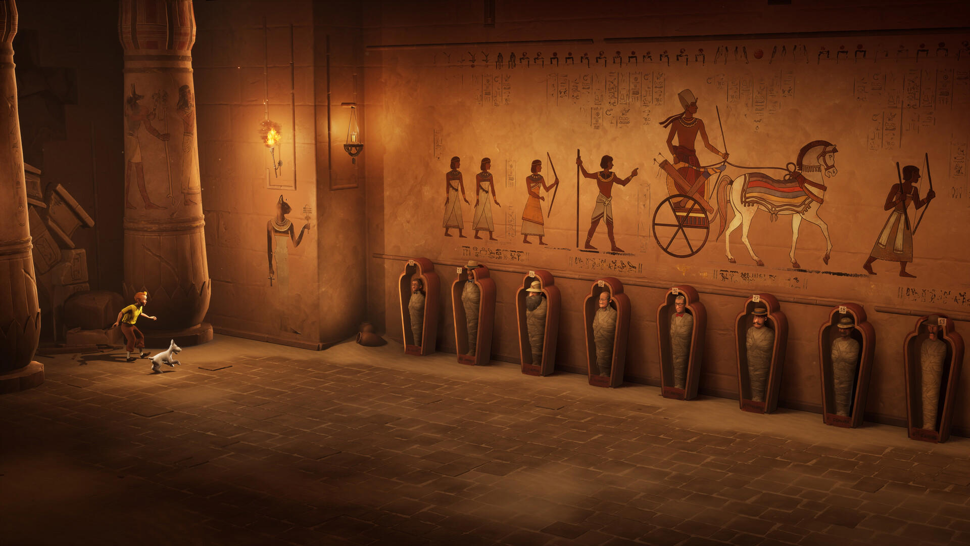 Tintin Reporter - Cigars of the Pharaoh screenshot 1